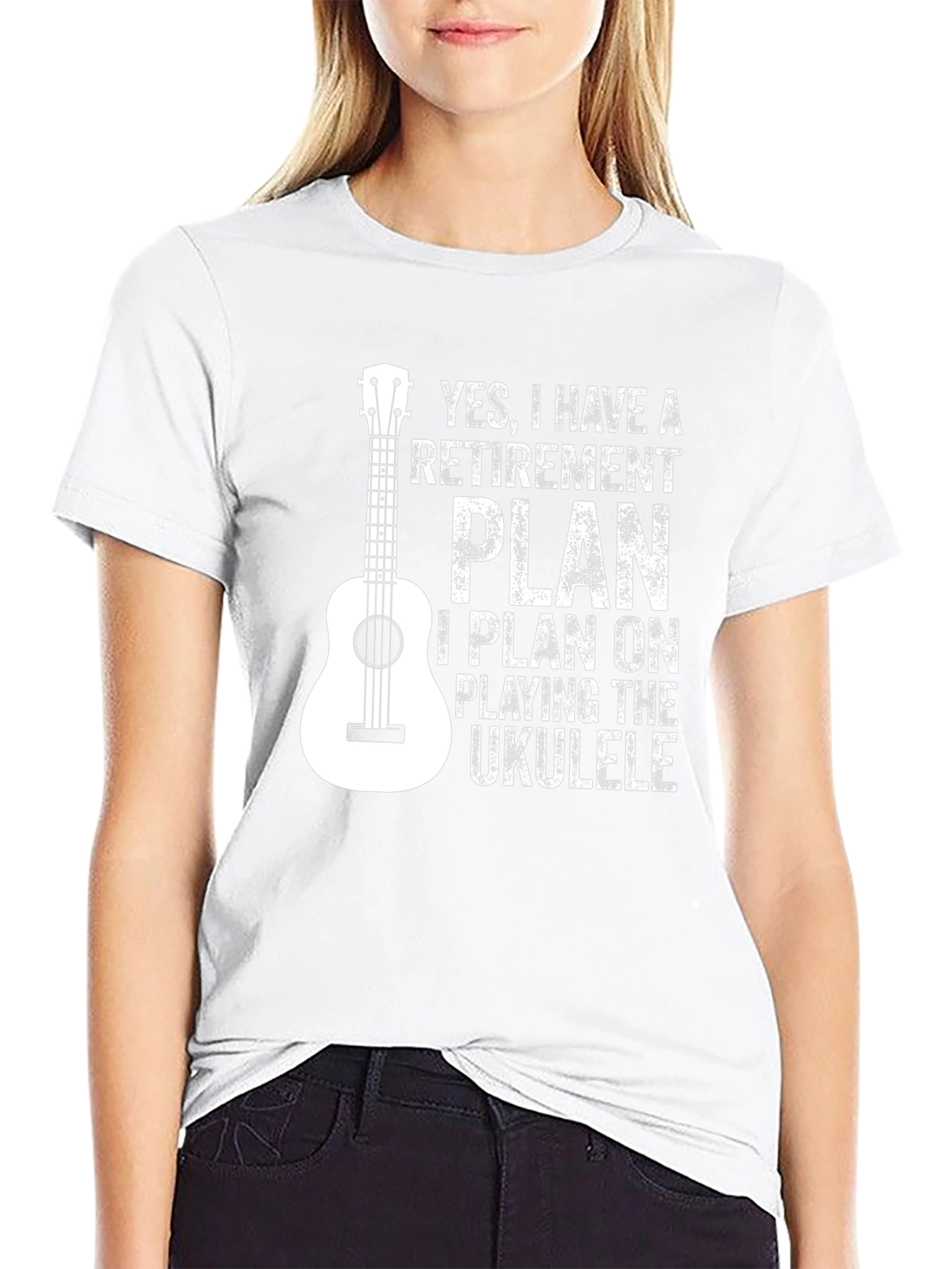 Retirement Plan Ukulele T-Shirt