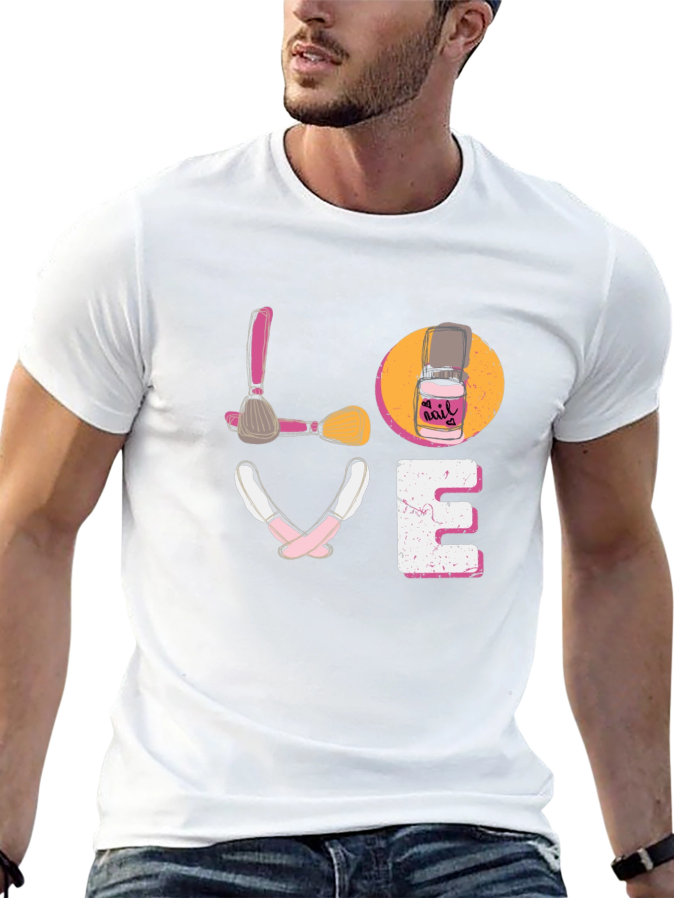 Nail Tech LOVE T-Shirt - Manicure & Beauty