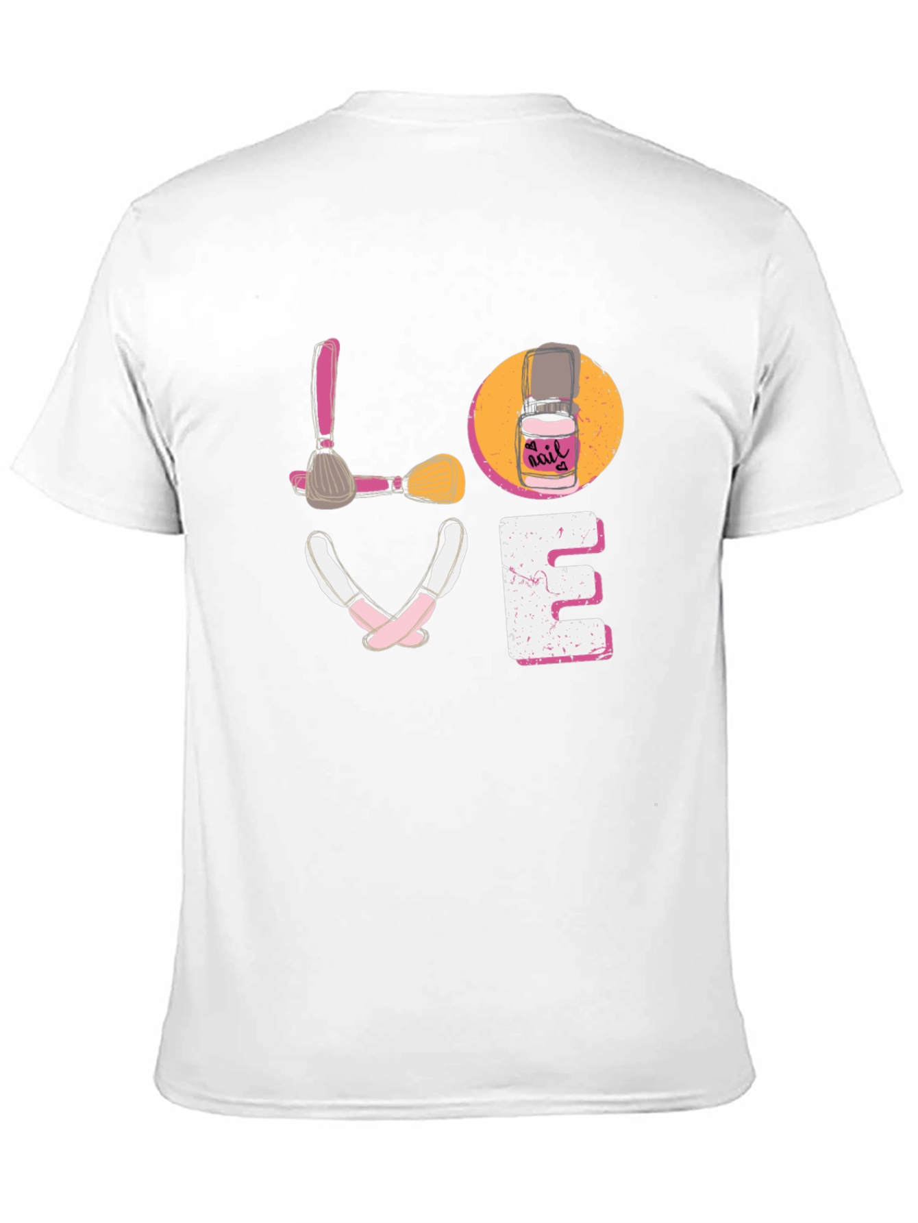 Nail Tech LOVE T-Shirt - Manicure & Beauty