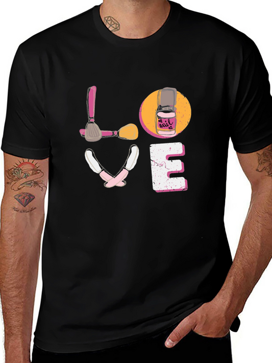 Nail Tech LOVE T-Shirt - Manicure & Beauty