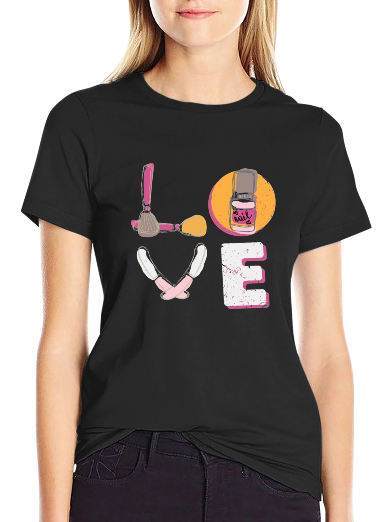 Nail Tech LOVE T-Shirt - Manicure & Beauty