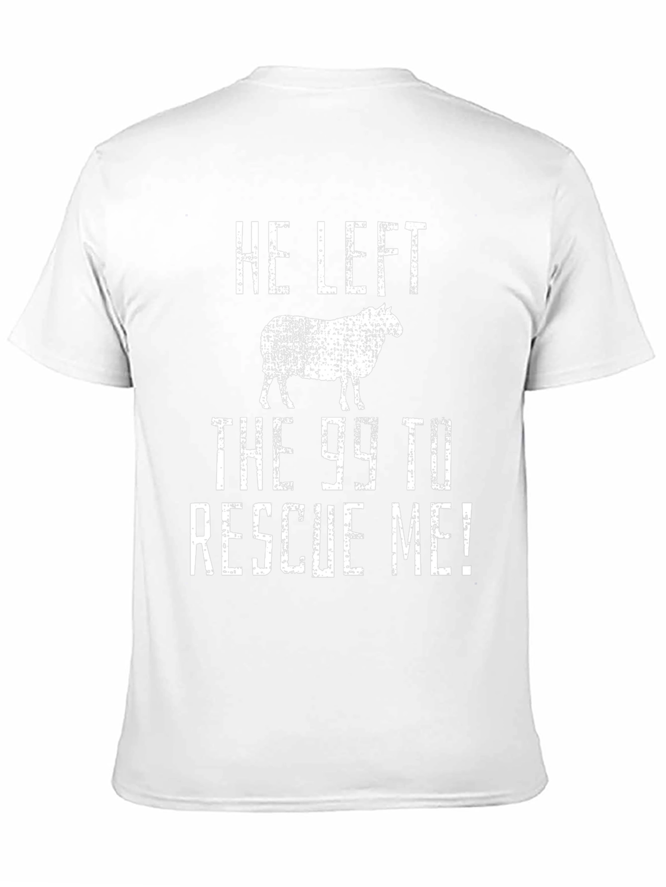 He Left the 99 Sheep Graphic T-Shirt