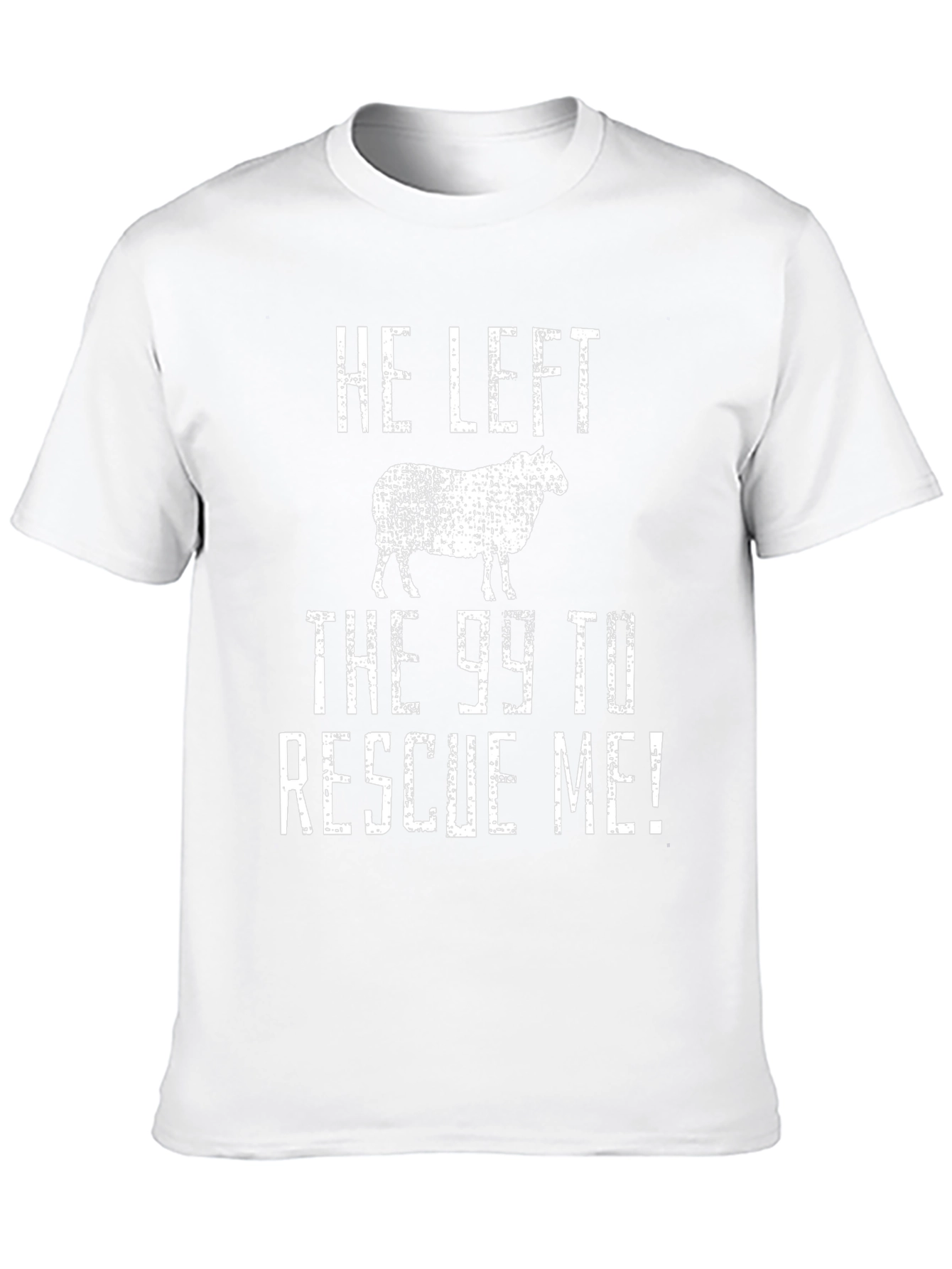 He Left the 99 Sheep Graphic T-Shirt