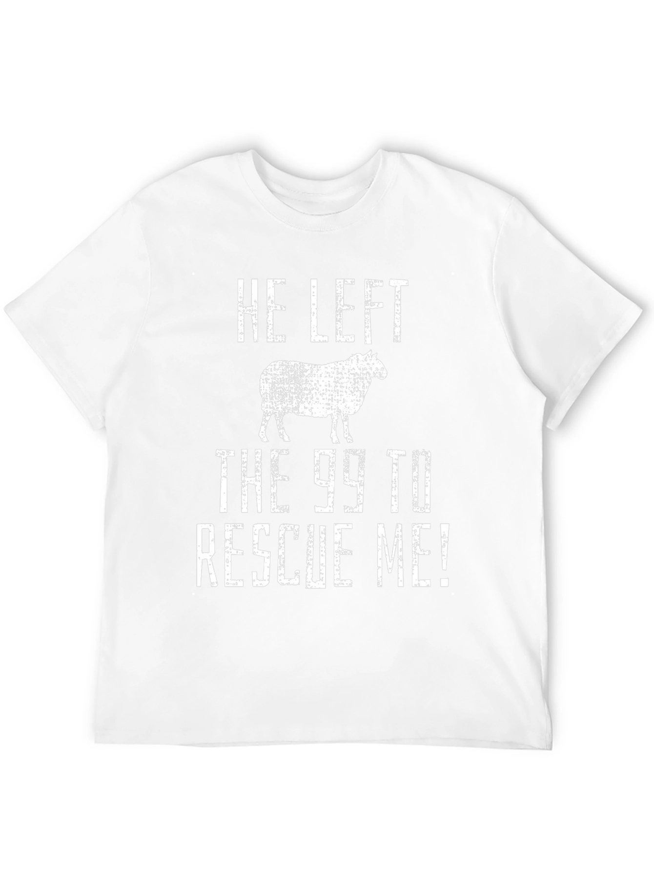 He Left the 99 Sheep Graphic T-Shirt