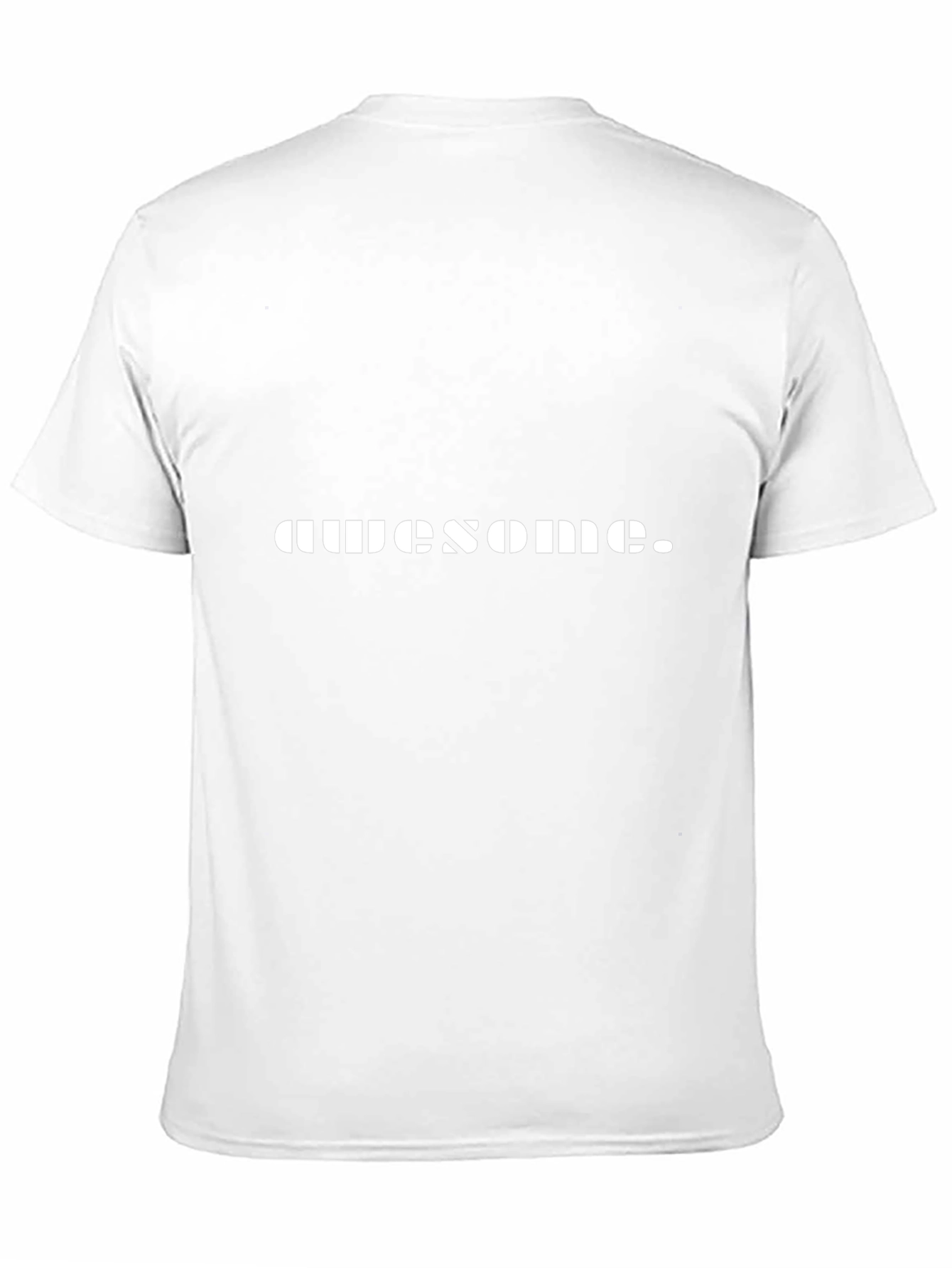 Awesome Graphic T-Shirt - Black Crew Neck Tee