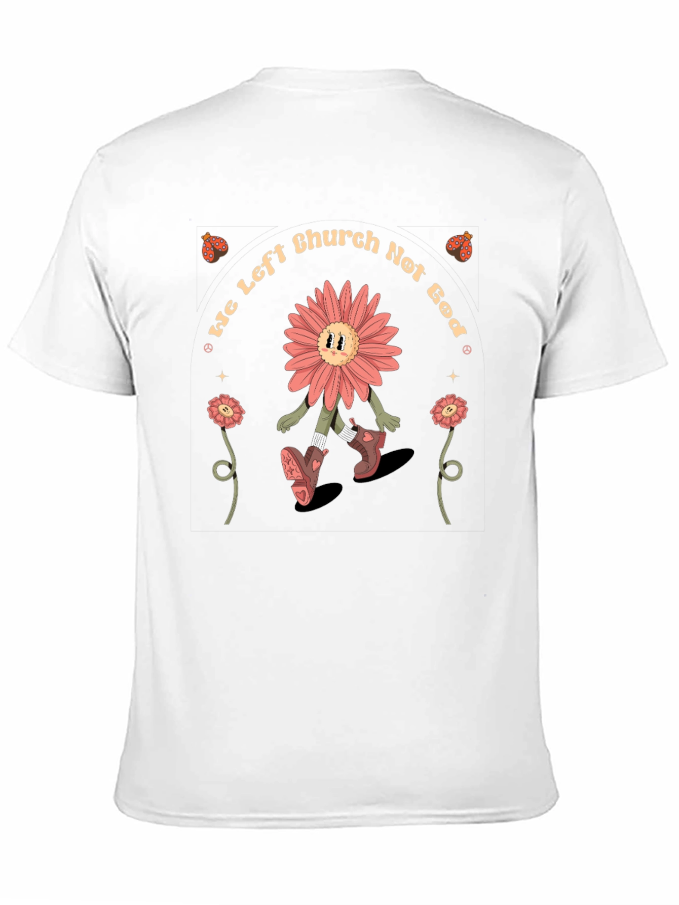 We Left Church Not God Graphic T-Shirt