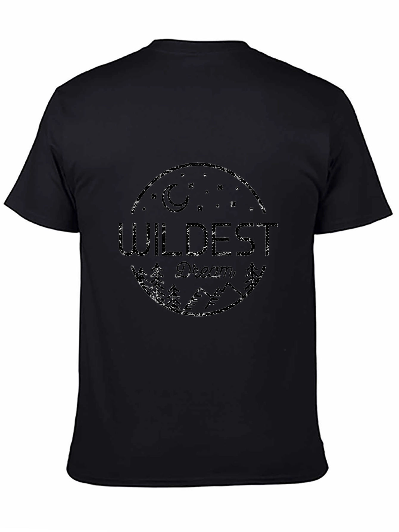 Wildest Dream Graphic Print T-Shirt - Black