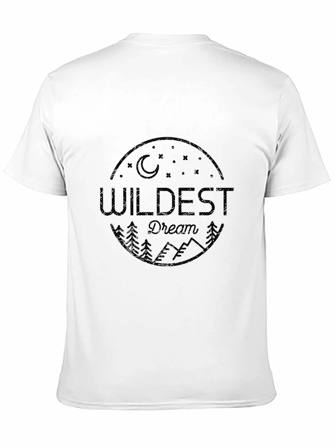 Wildest Dream Graphic Print T-Shirt - Black