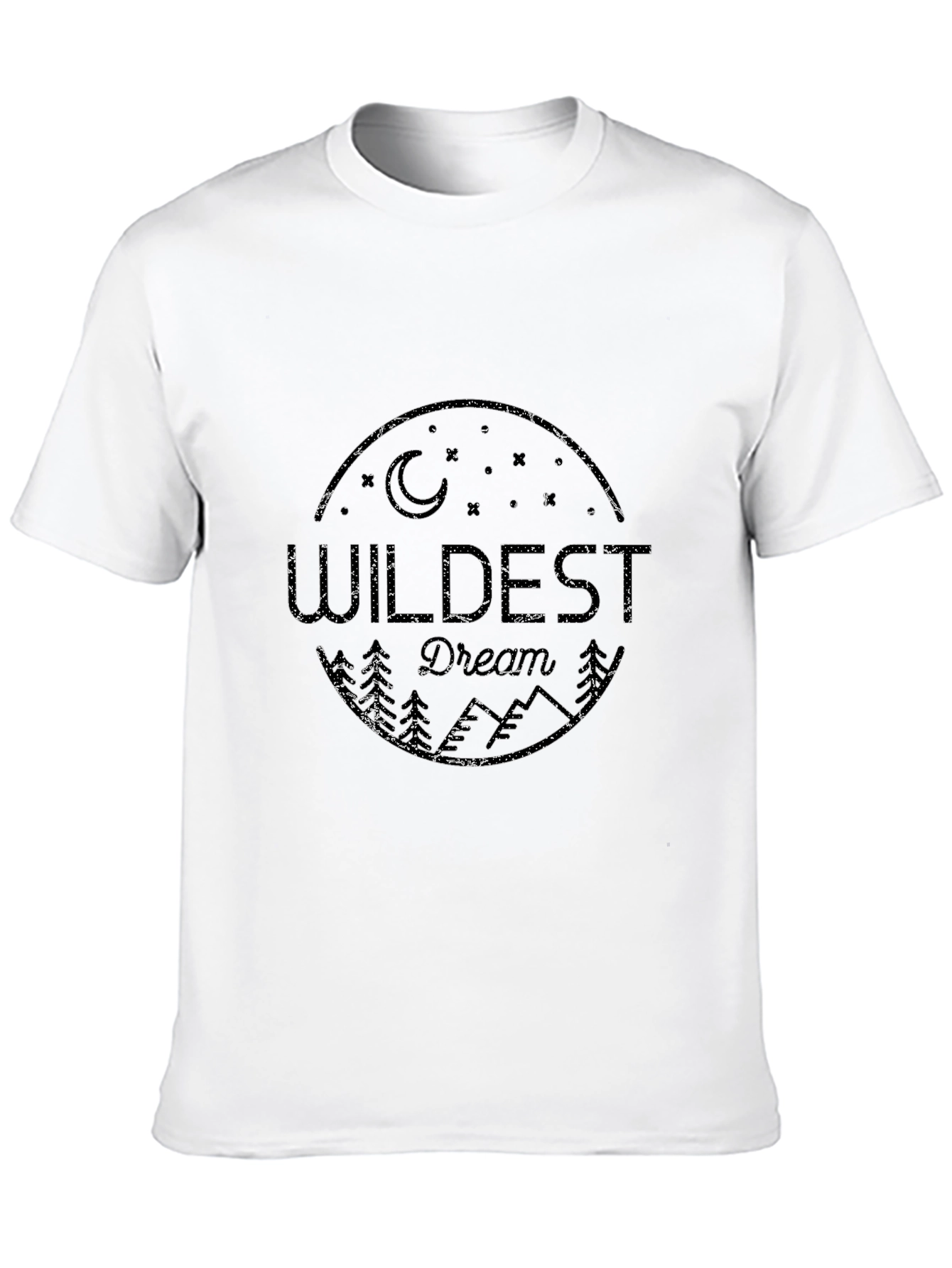 Wildest Dream Graphic Print T-Shirt - Black