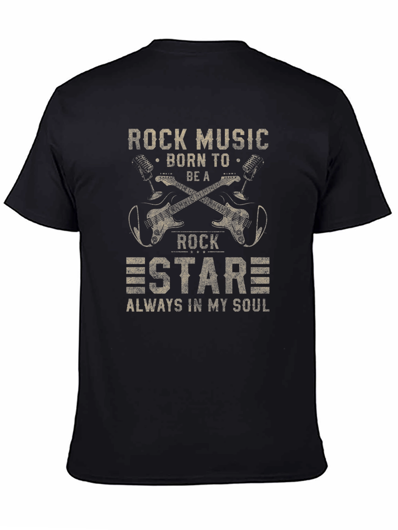 Rock Music Star Graphic Tee