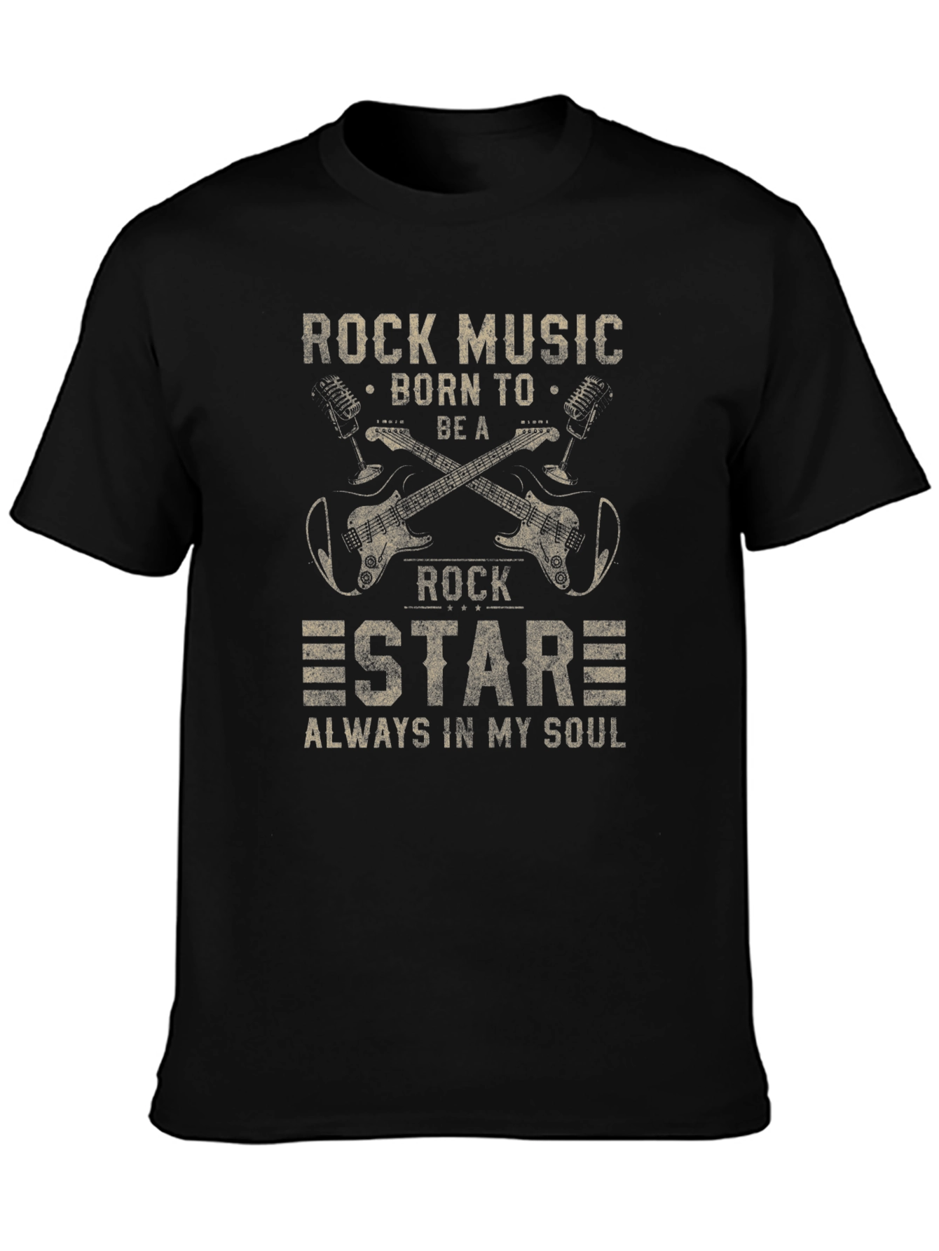 Rock Music Star Graphic Tee