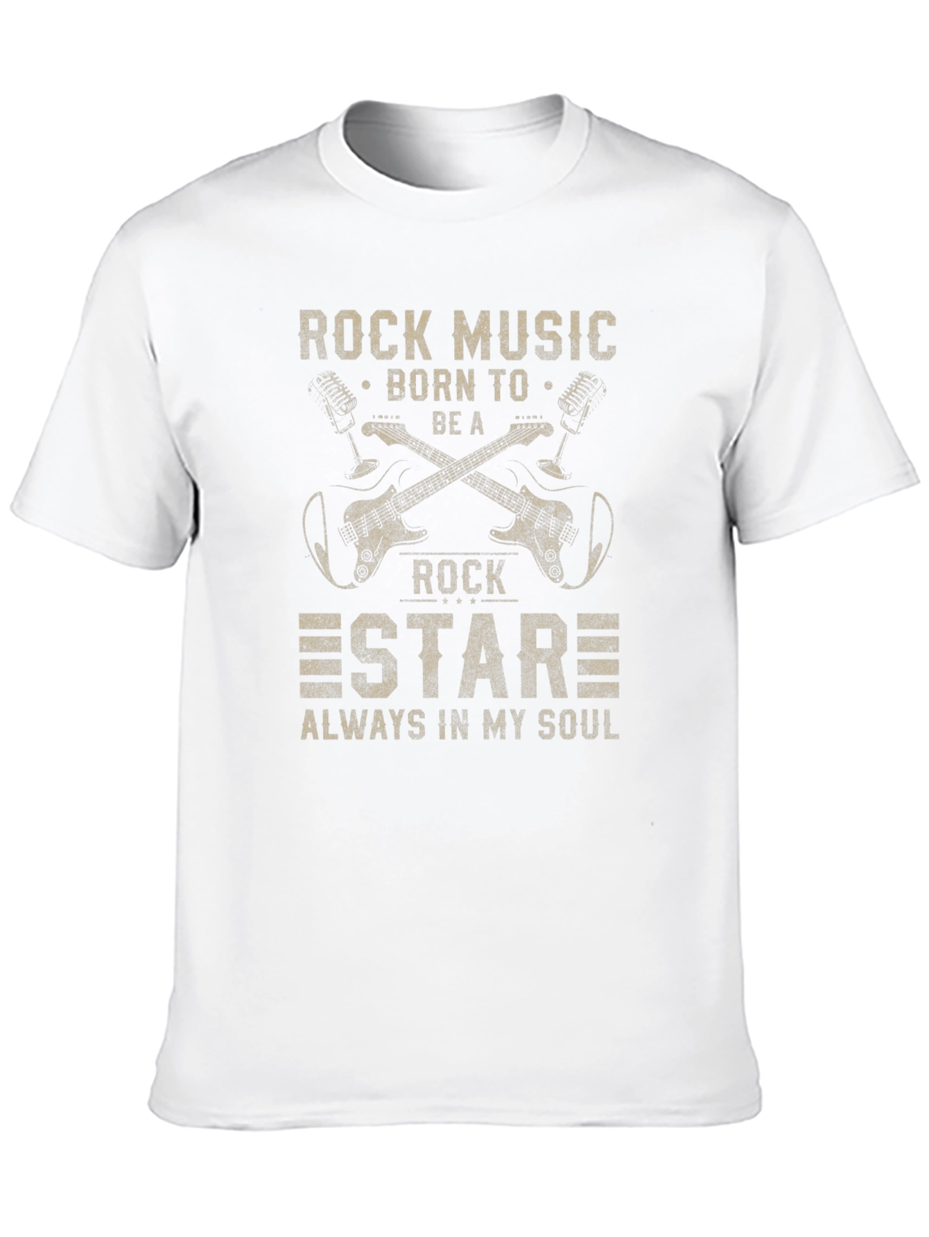 Rock Music Star Graphic Tee