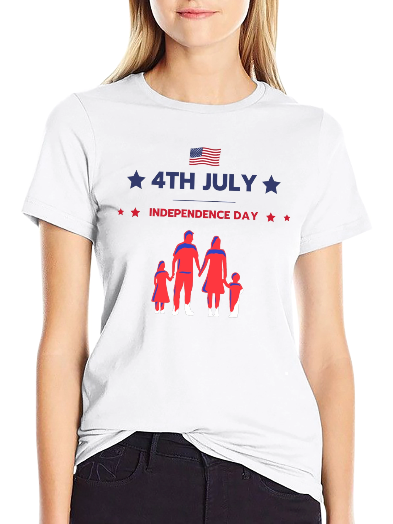 4th of July Family Independence Day T-Shirt