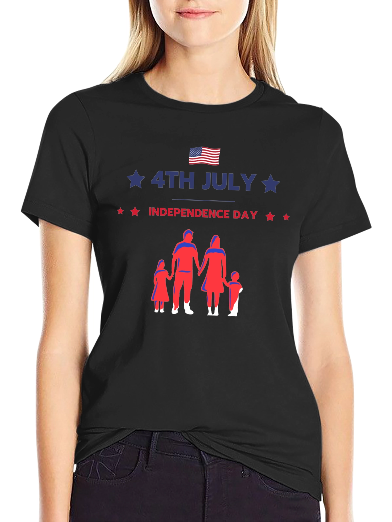 4th of July Family Independence Day T-Shirt