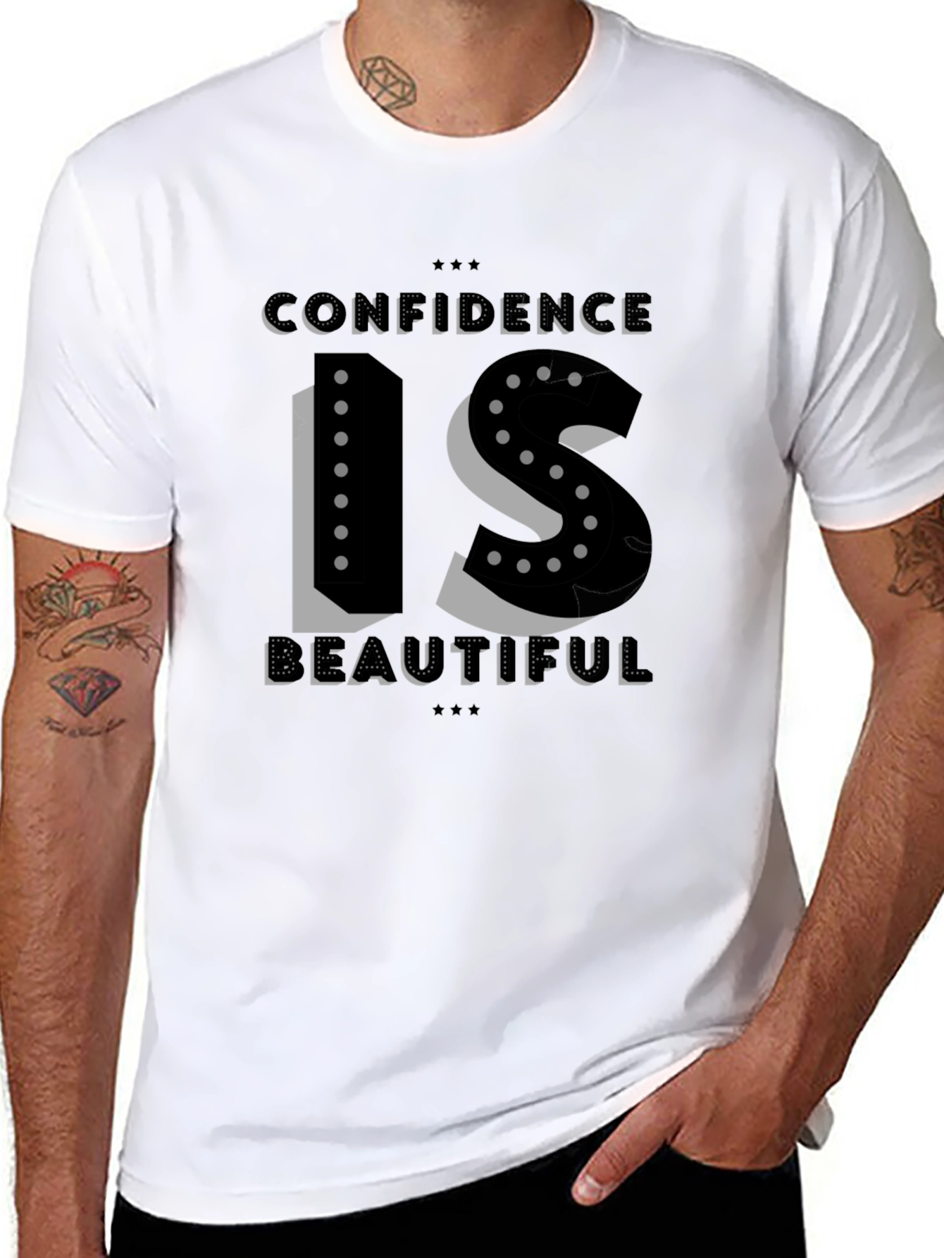 Confidence is Beautiful Graphic T-Shirt