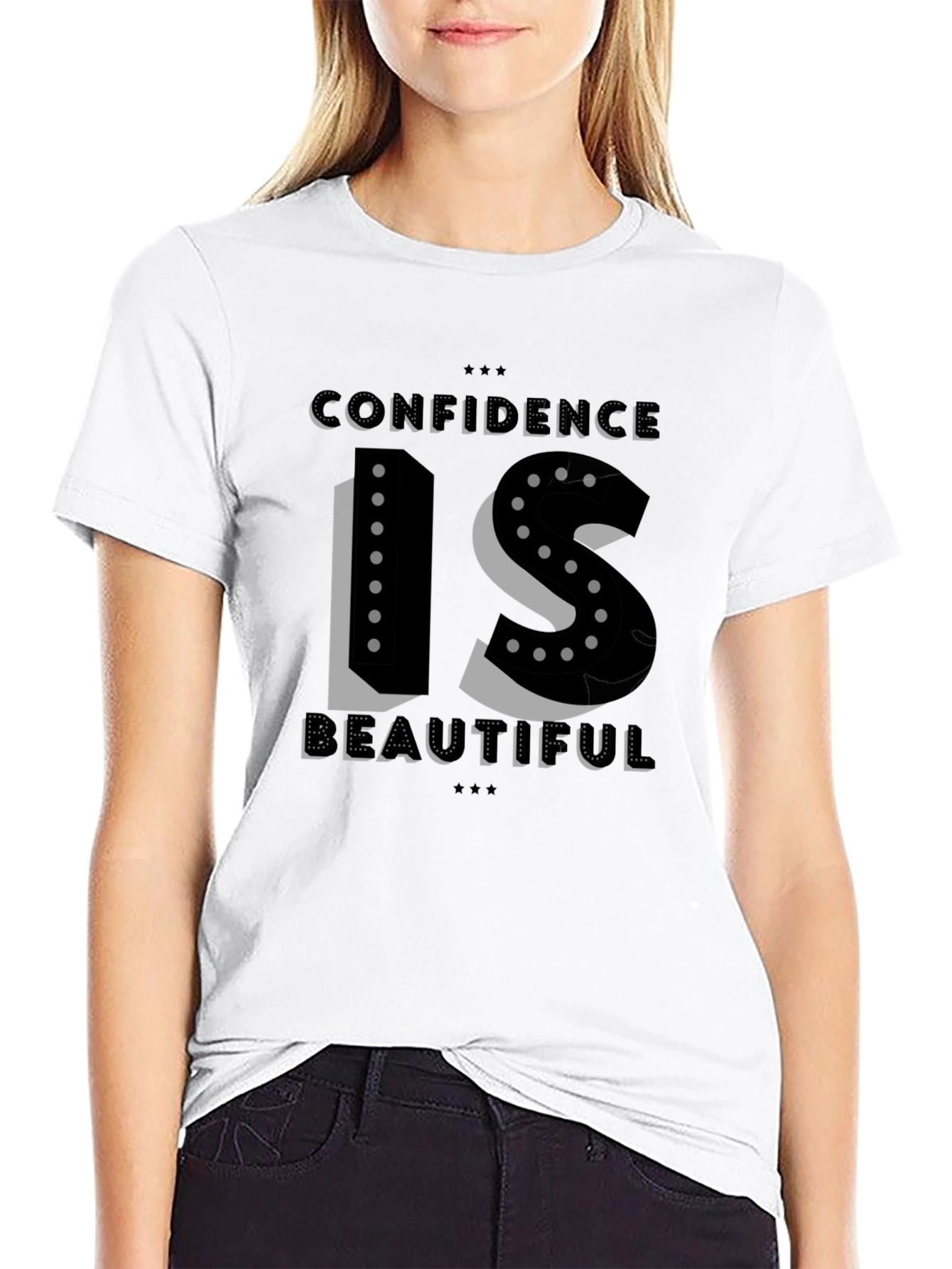 Confidence is Beautiful Graphic T-Shirt