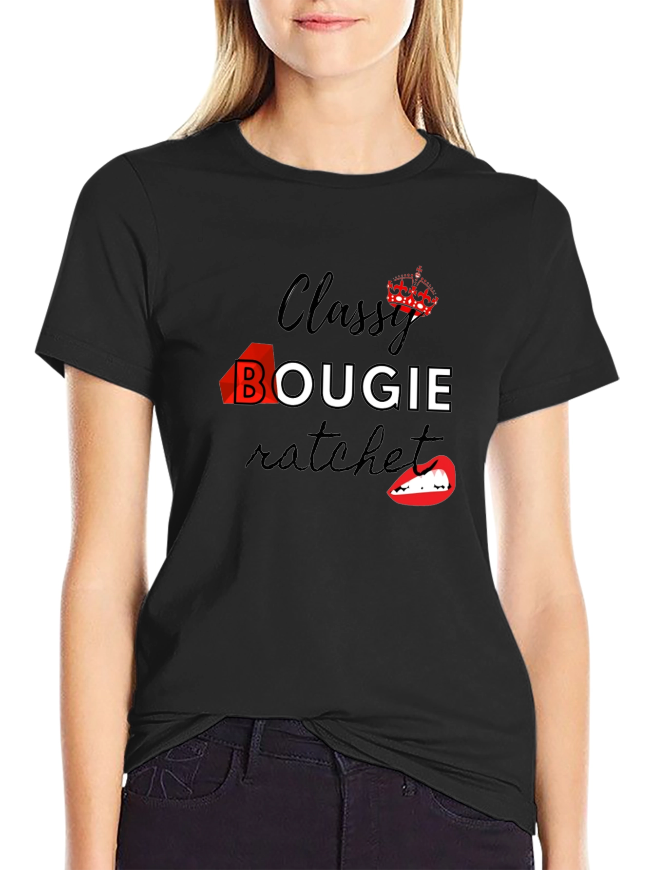 Classy Bougie Ratchet Graphic T-Shirt