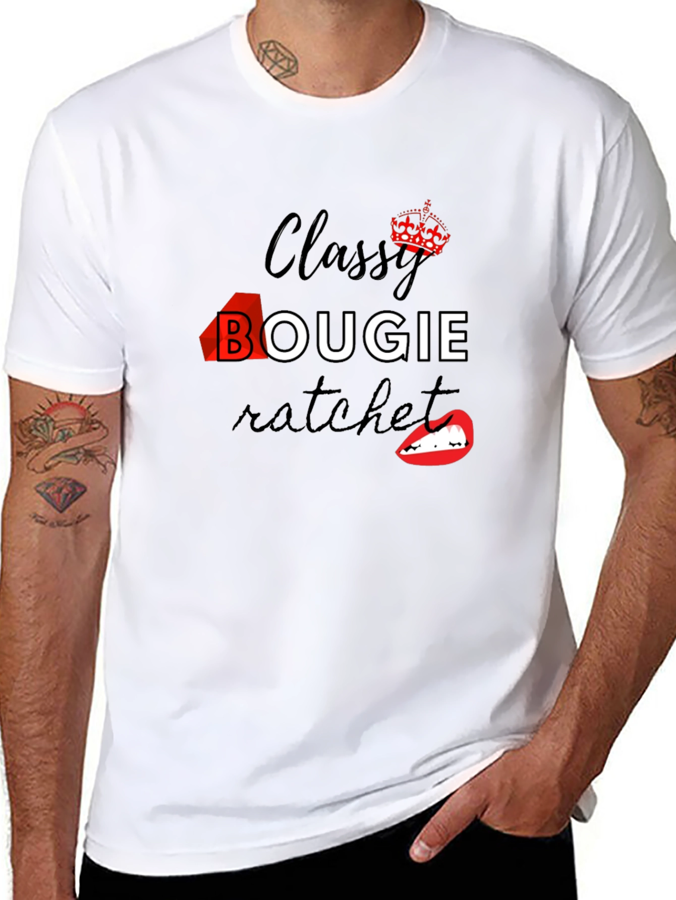Classy Bougie Ratchet Graphic T-Shirt