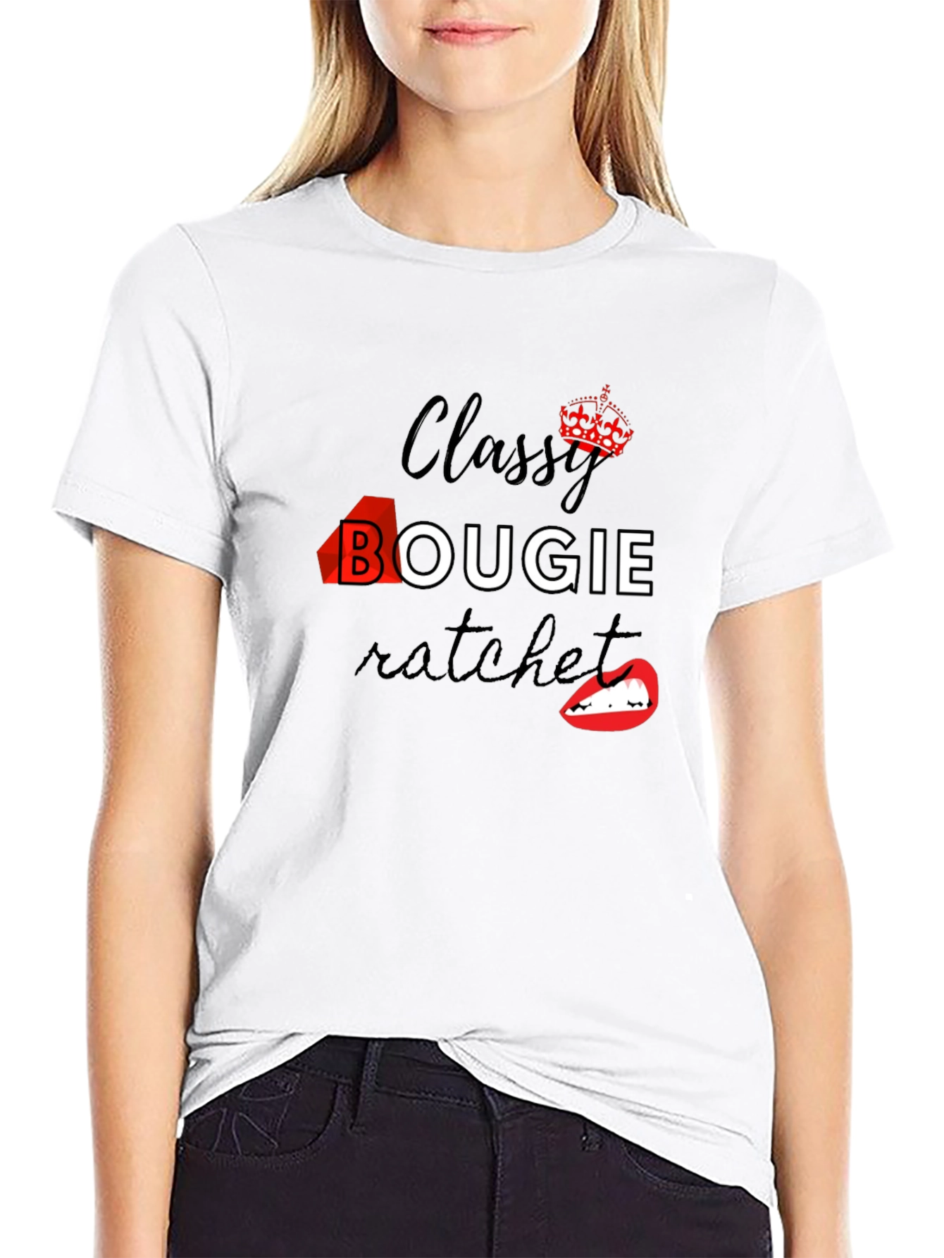 Classy Bougie Ratchet Graphic T-Shirt
