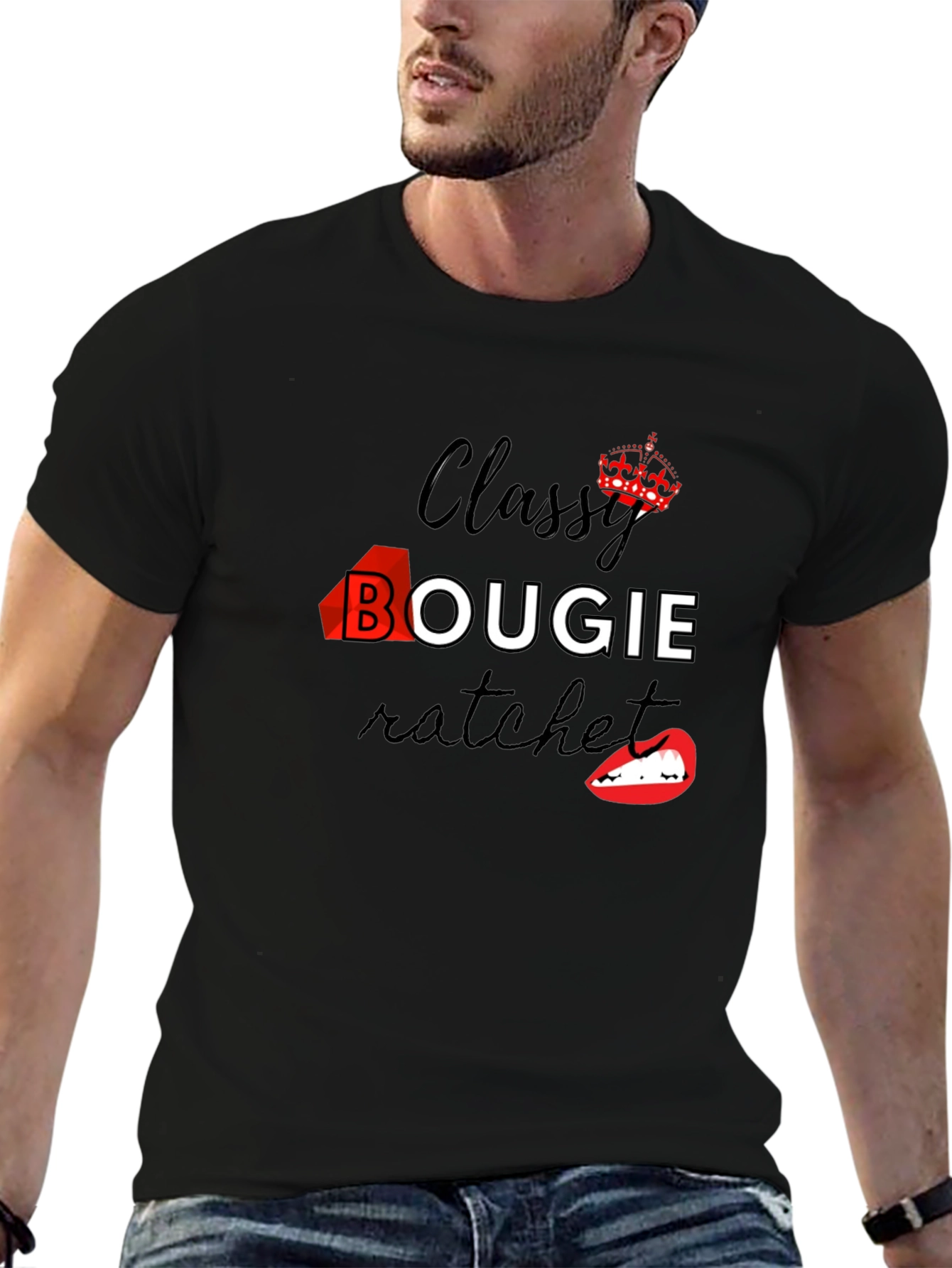 Classy Bougie Ratchet Graphic T-Shirt