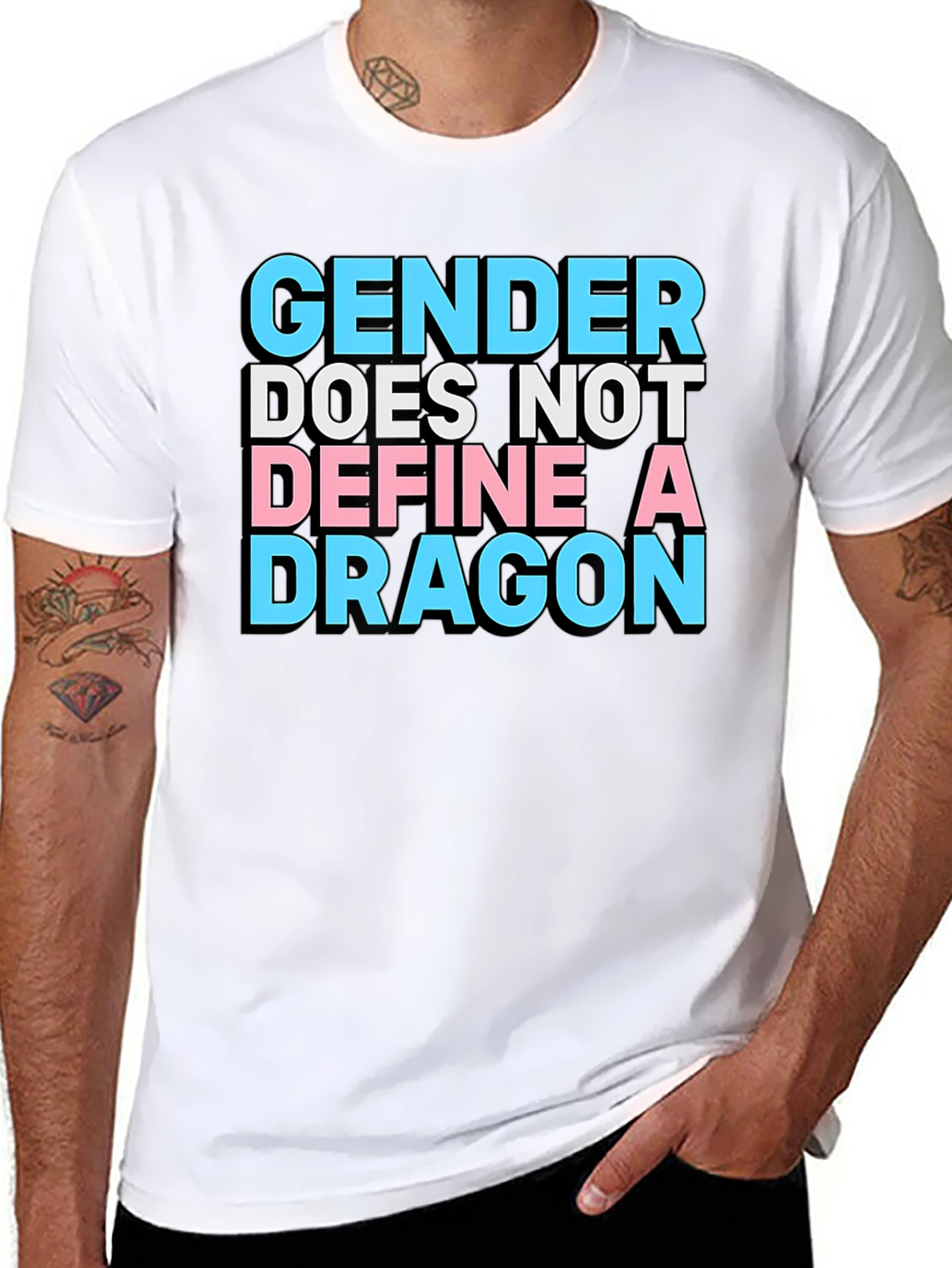 Gender Doesnt Define a Dragon T-Shirt