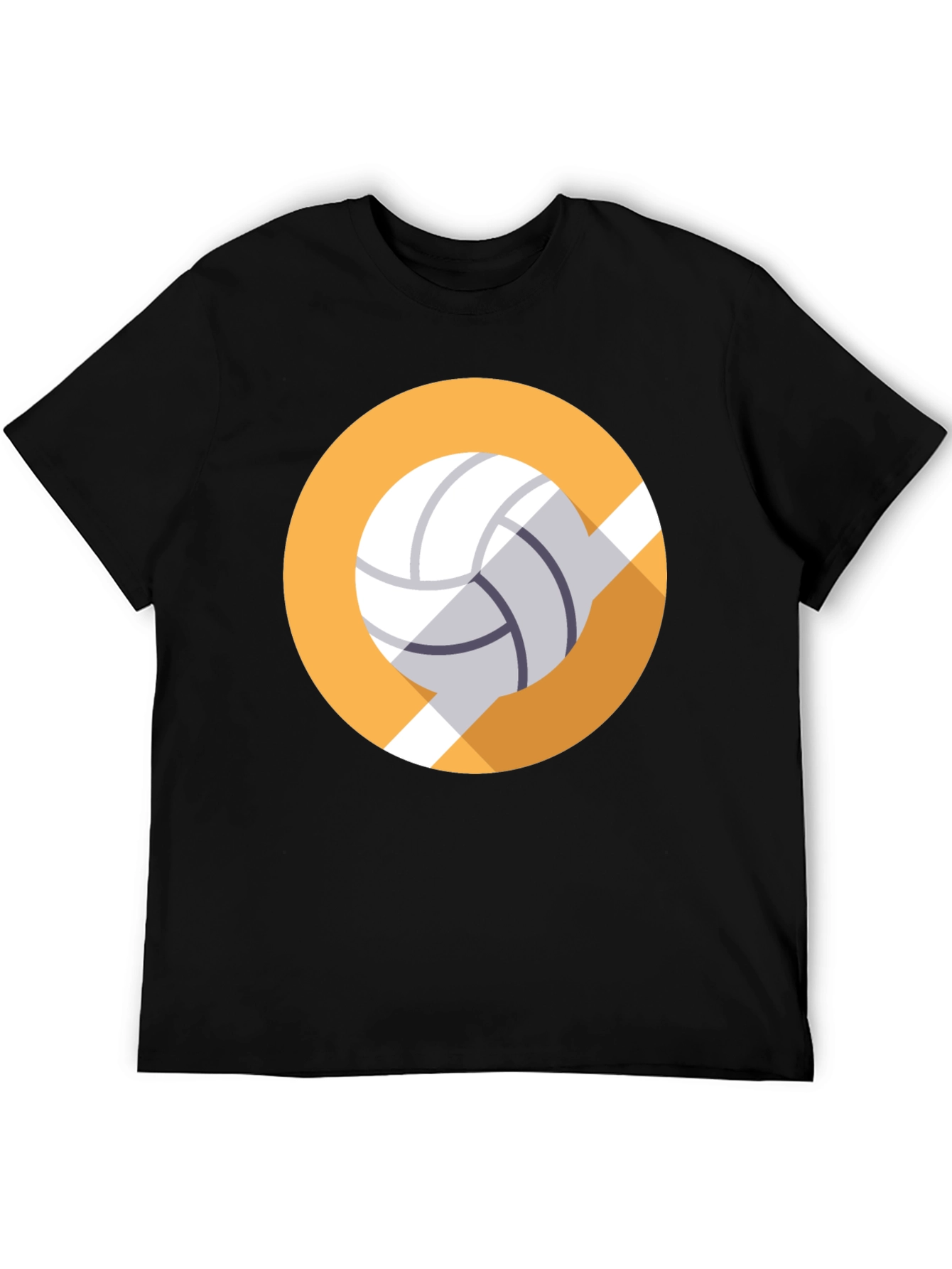 Volleyball Graphic Tee - Sporty Casual Style