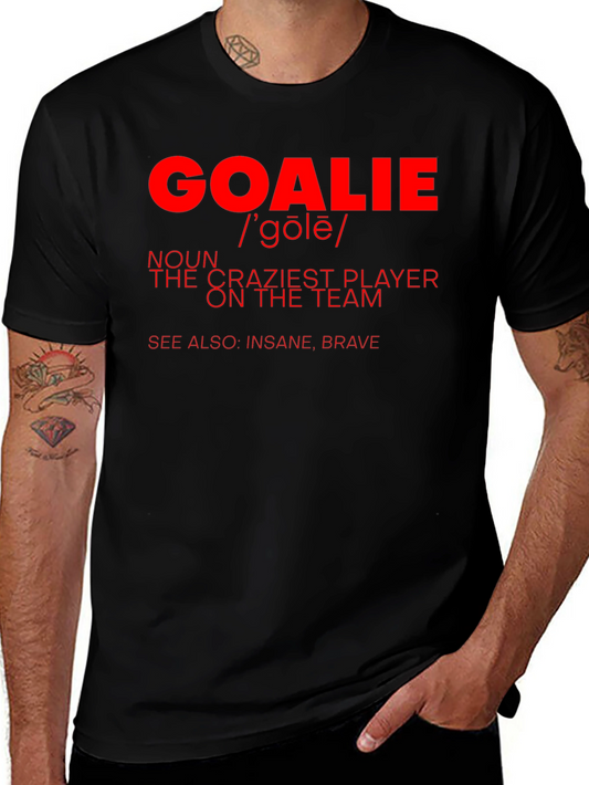 Goalie Definition Graphic T-Shirt