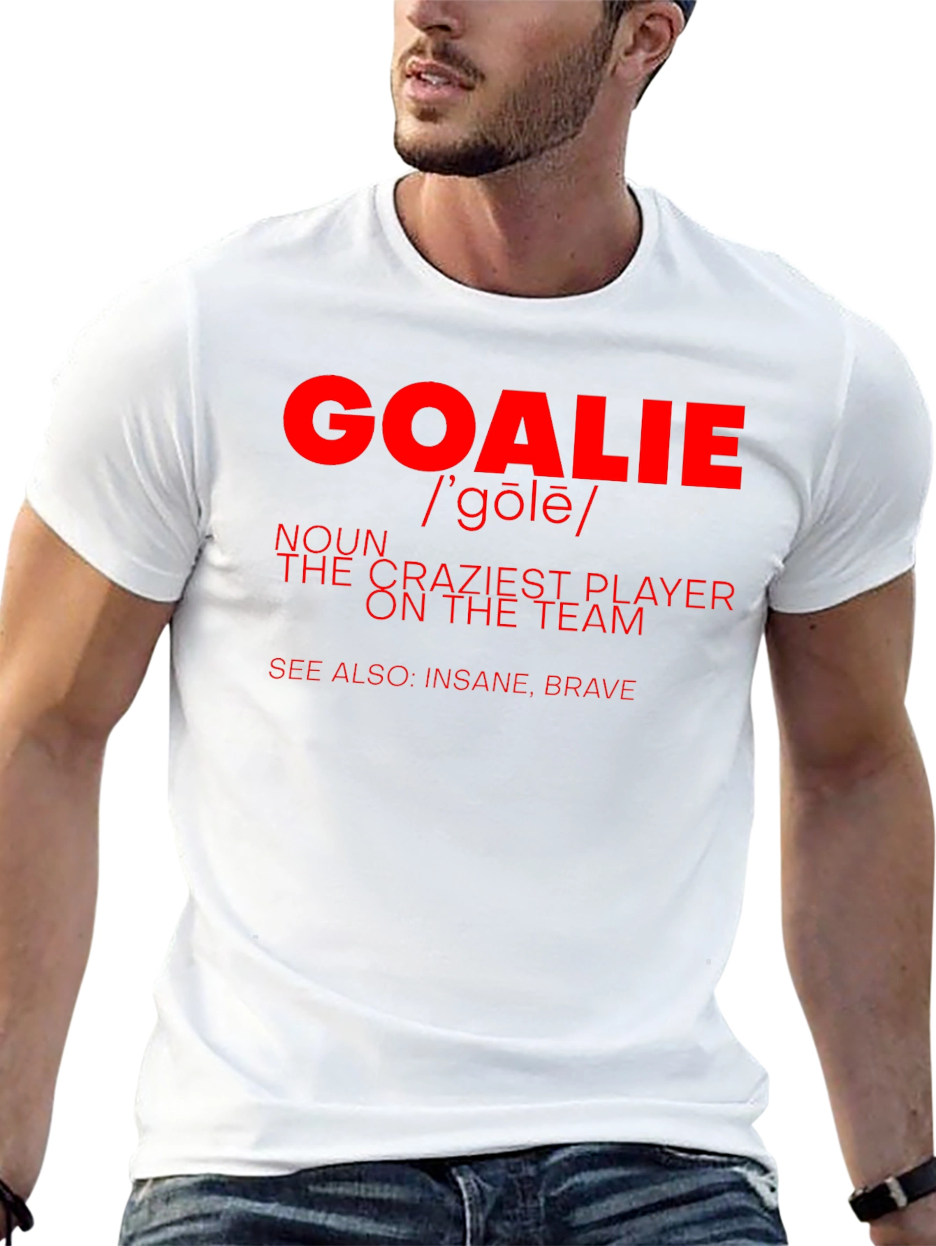 Goalie Definition Graphic T-Shirt