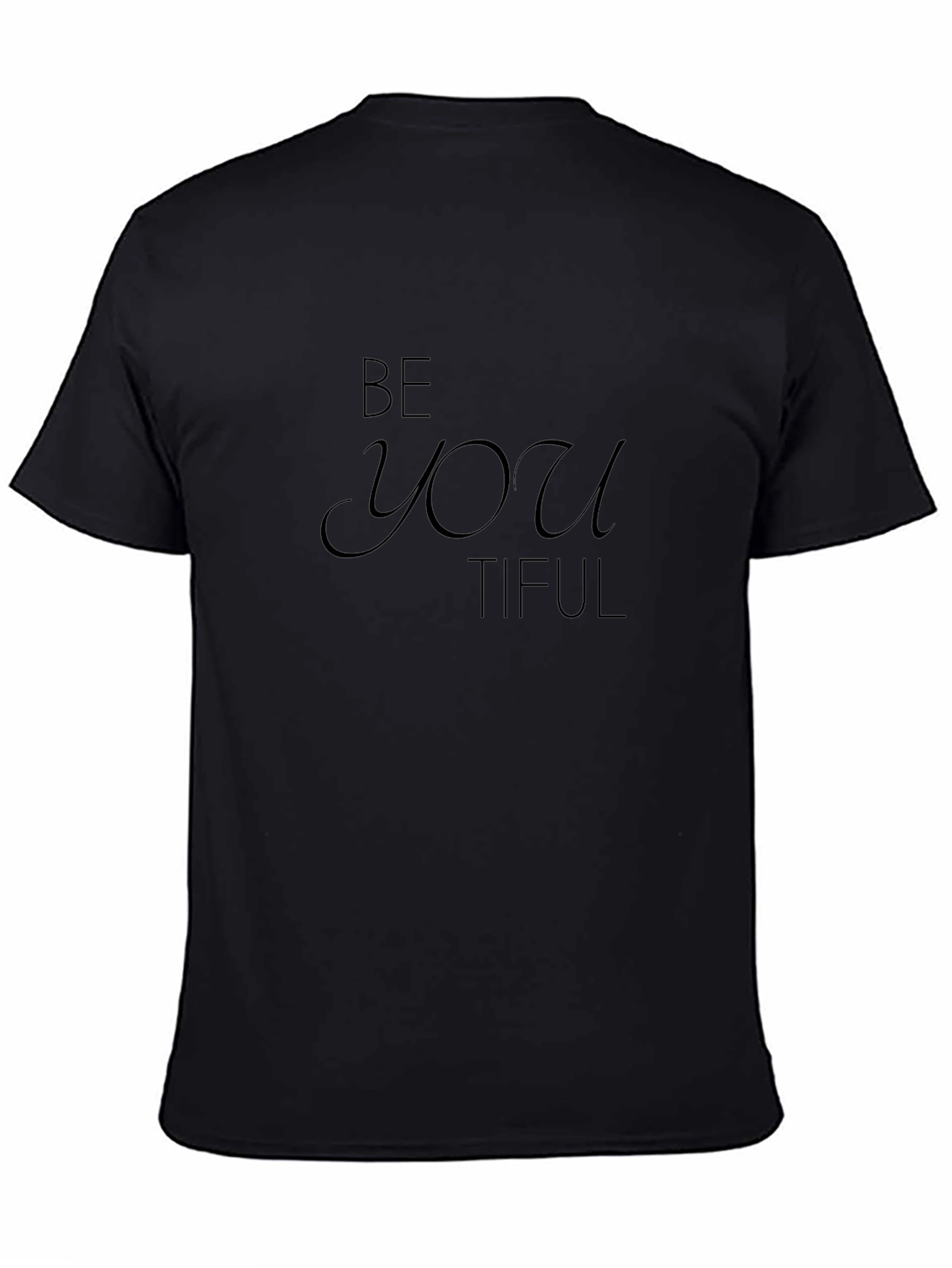 BeYOUtiful Black T-Shirt