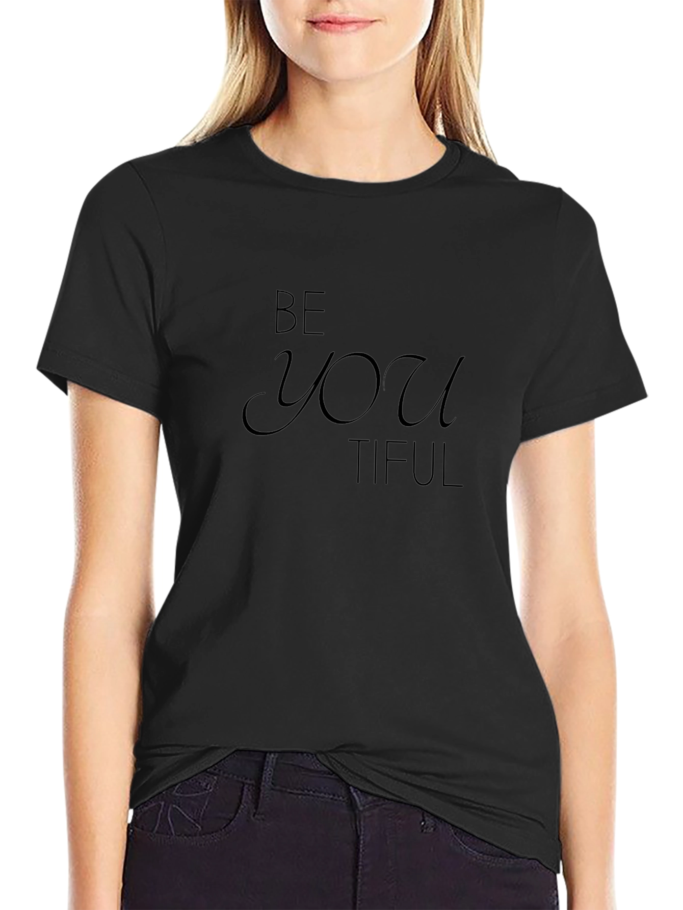 BeYOUtiful Black T-Shirt