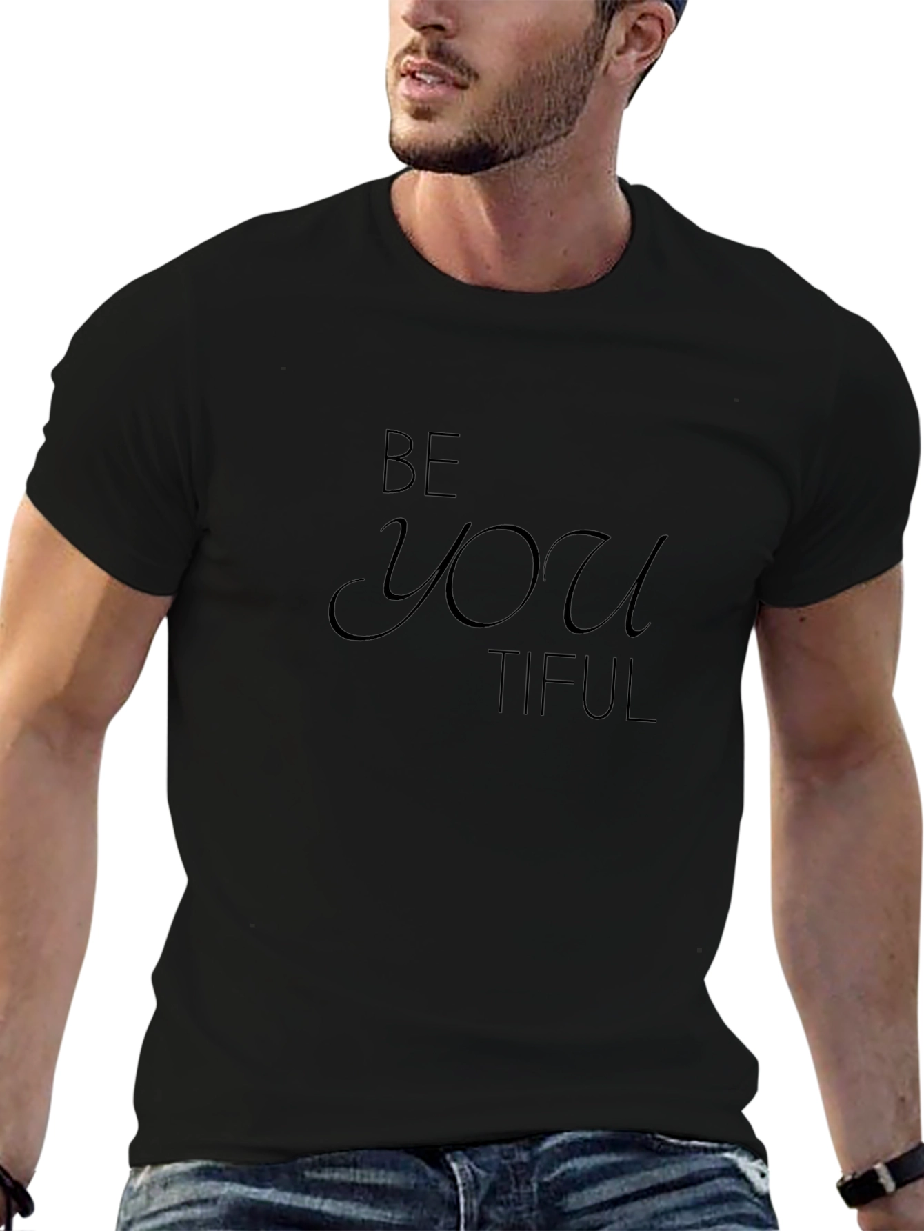 BeYOUtiful Black T-Shirt