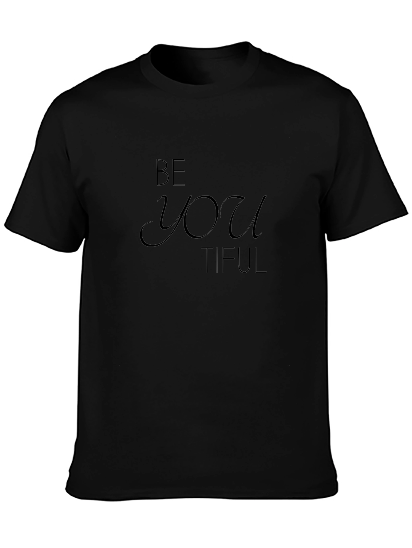 BeYOUtiful Black T-Shirt