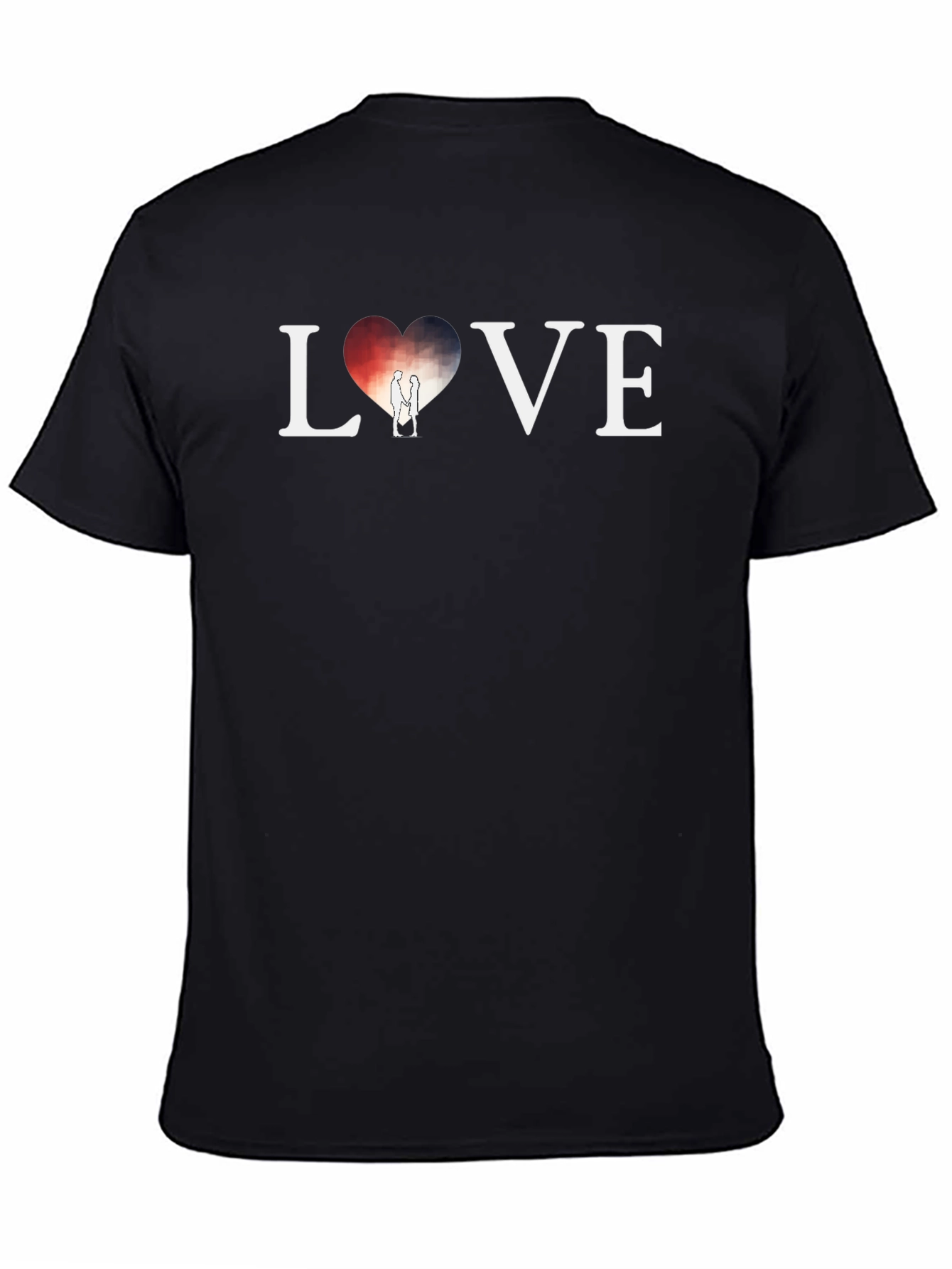 LOVE Heart Graphic T-Shirt - Stylish Casual Wear