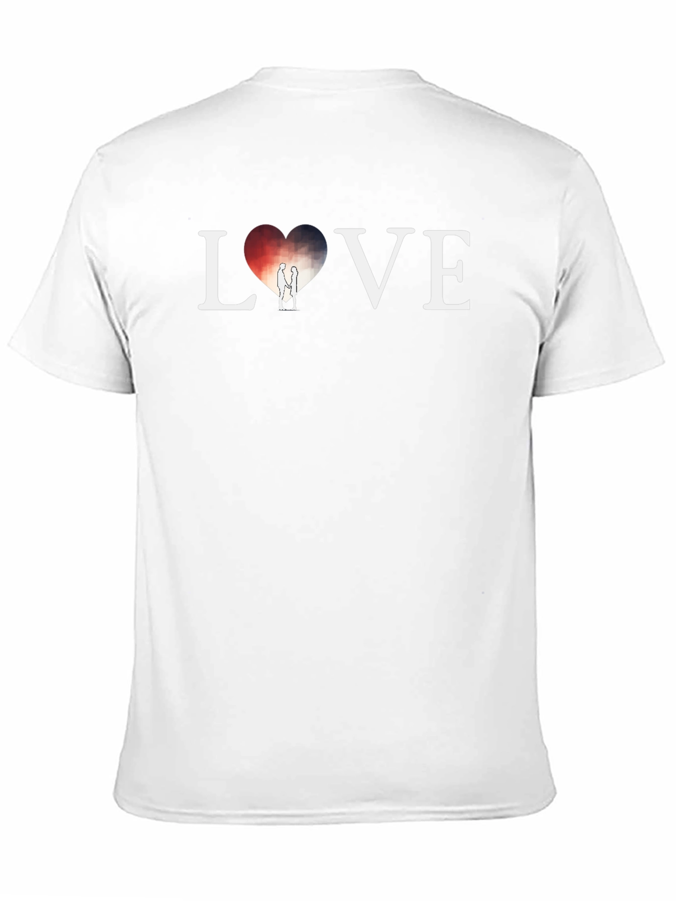 LOVE Heart Graphic T-Shirt - Stylish Casual Wear