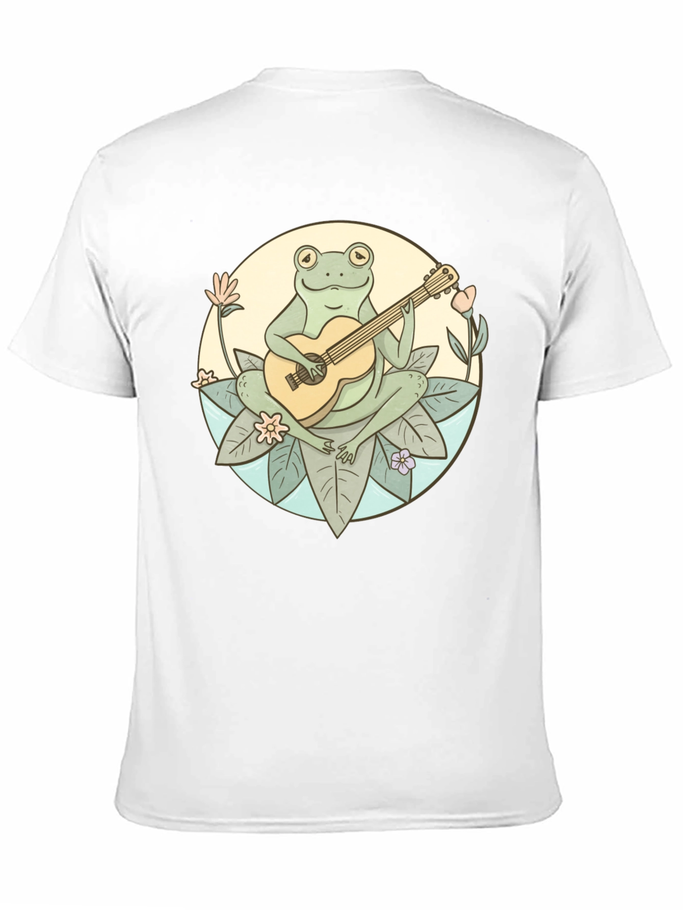 Frog Playing Guitar T-Shirt - Unique Graphic Tee