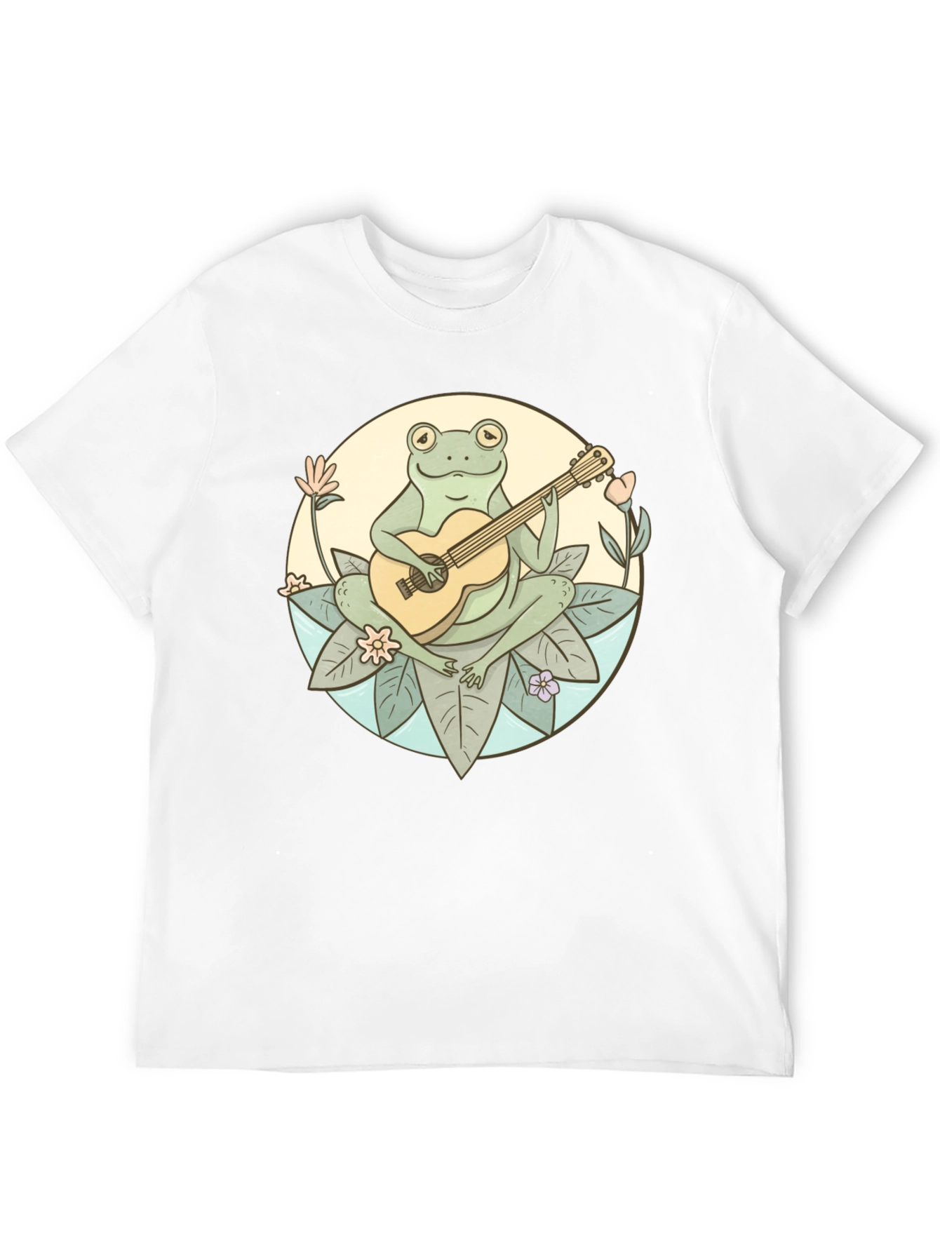 Frog Playing Guitar T-Shirt - Unique Graphic Tee