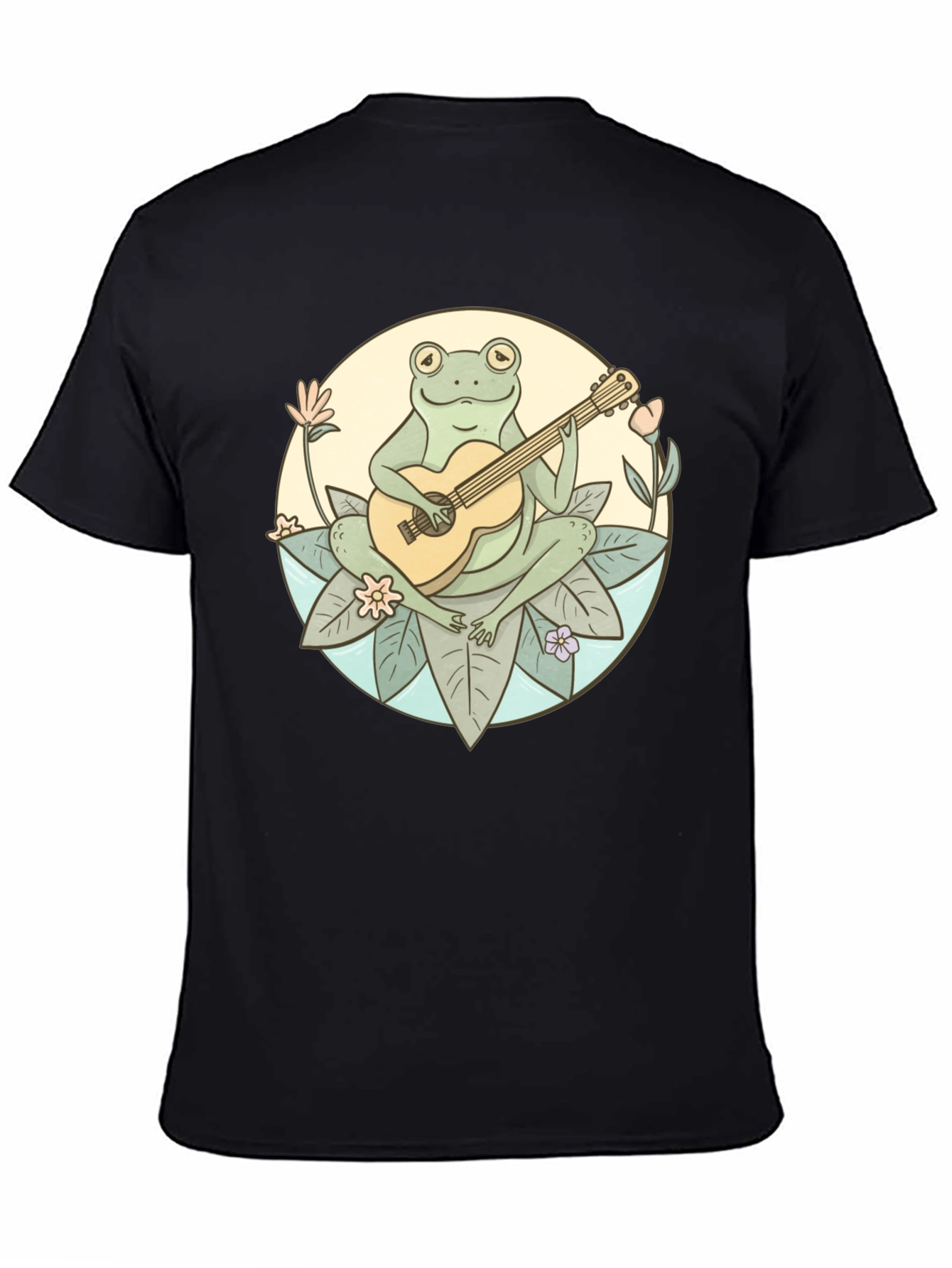 Frog Playing Guitar T-Shirt - Unique Graphic Tee