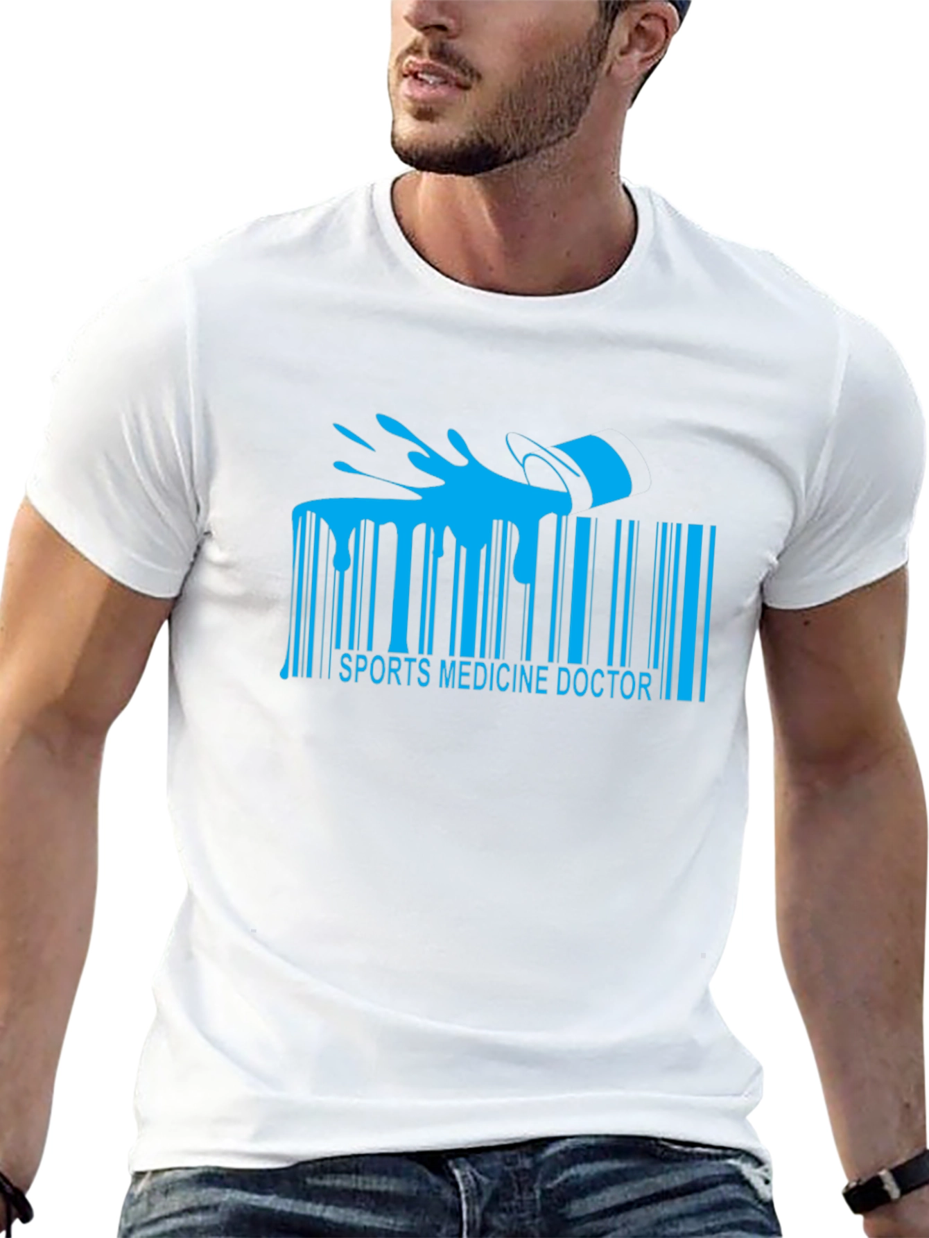 Sports Medicine Doctor Barcode T-Shirt