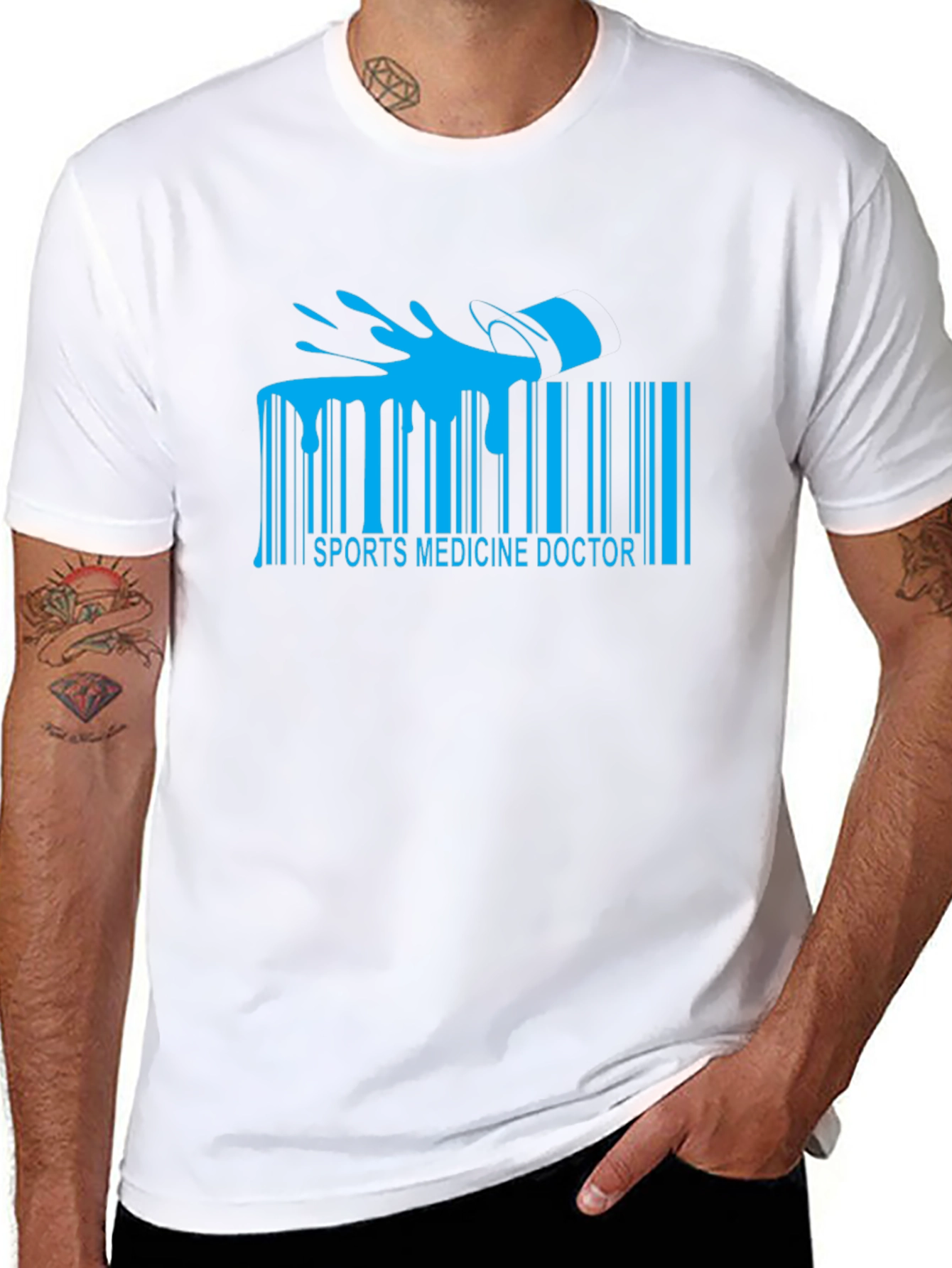 Sports Medicine Doctor Barcode T-Shirt