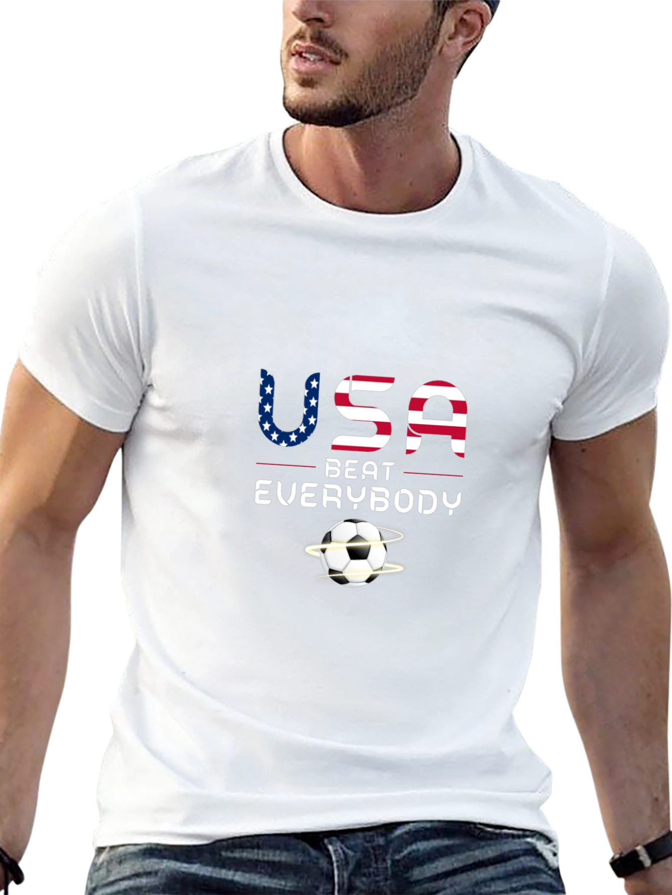 USA Soccer Beat Everybody T-Shirt