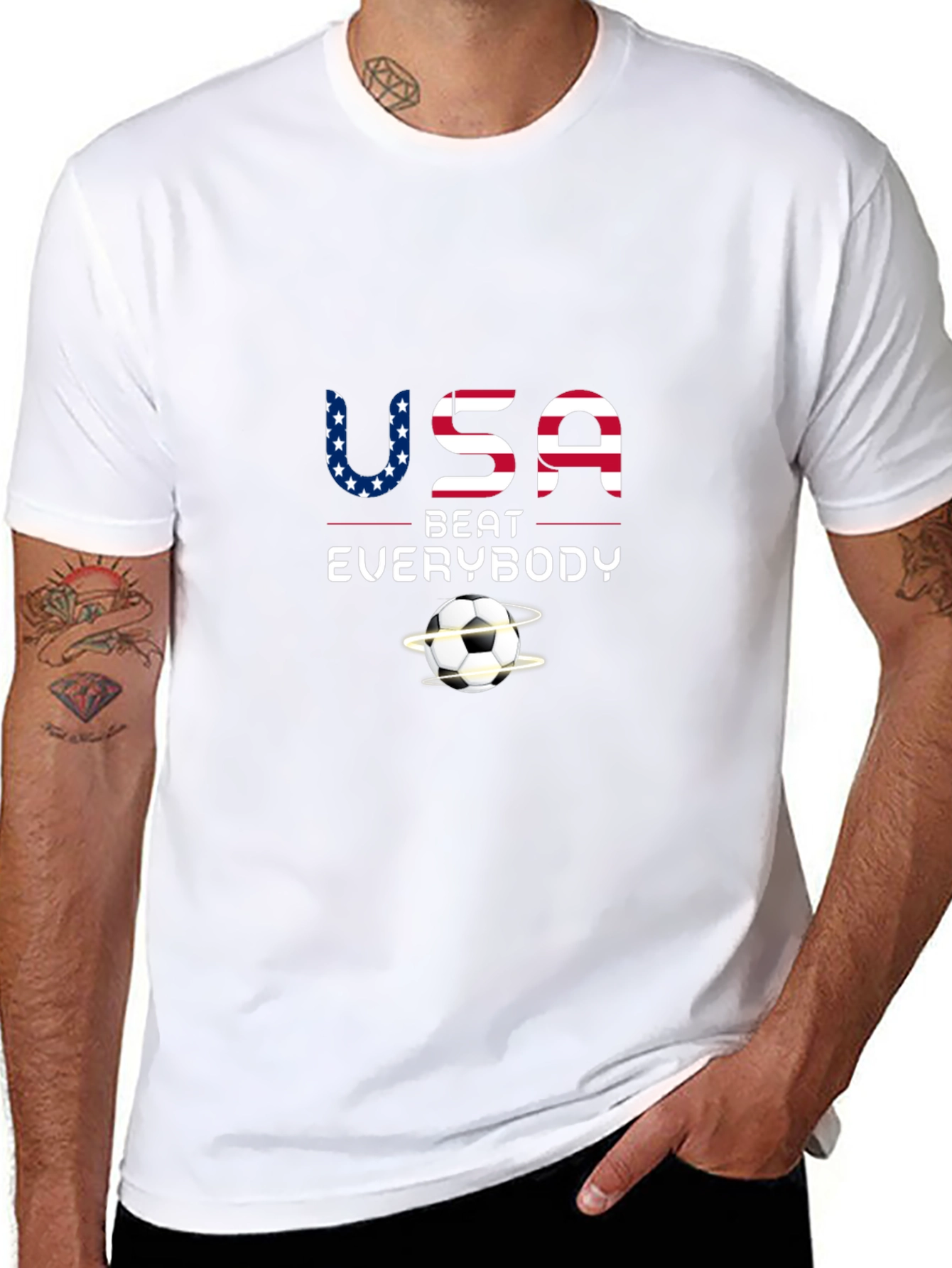 USA Soccer Beat Everybody T-Shirt