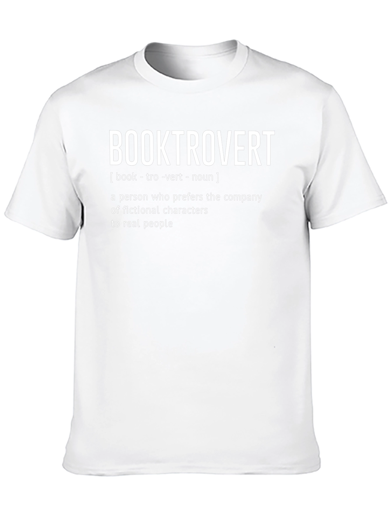 Booktrovert Definition Graphic T-Shirt