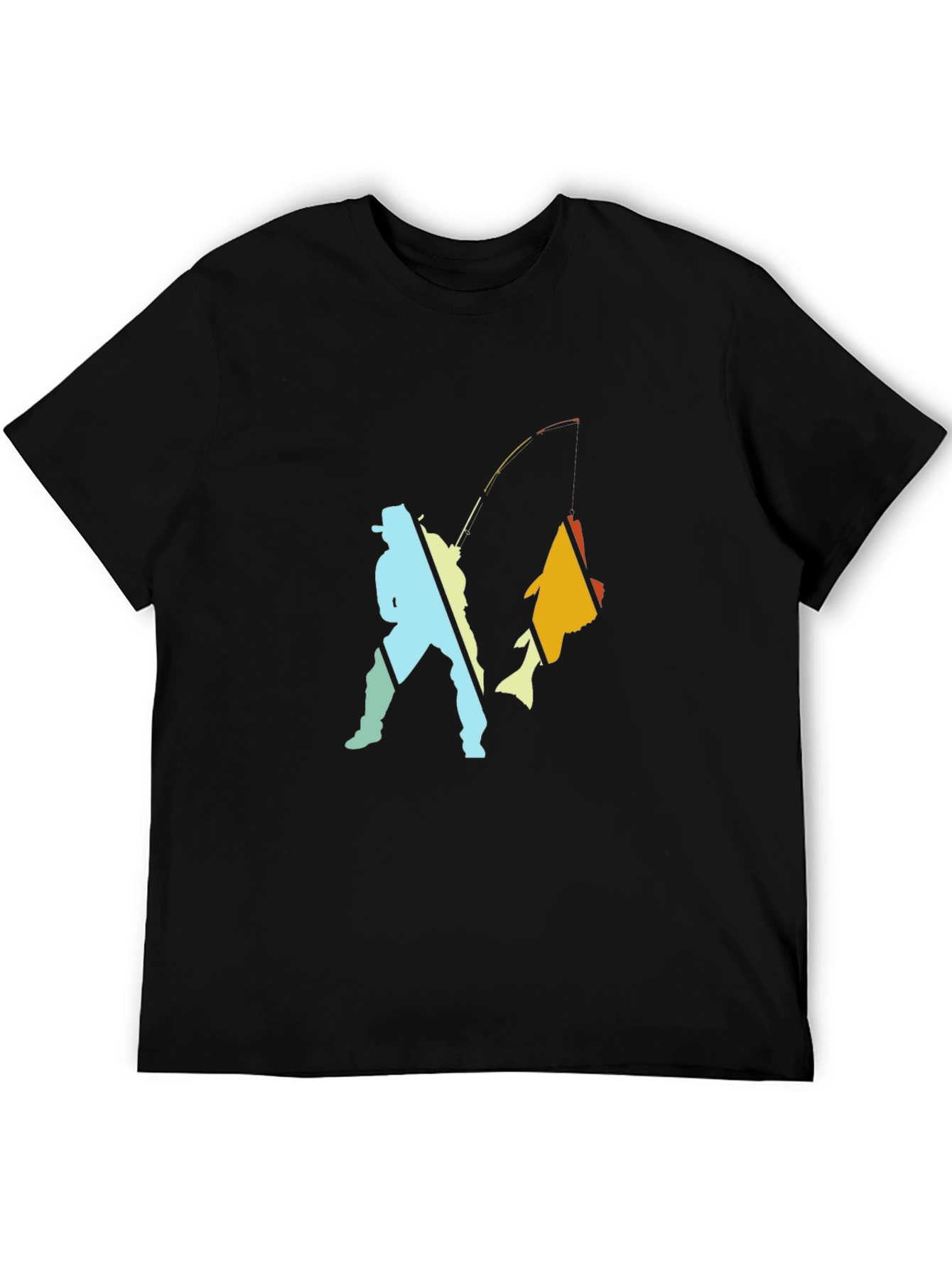 Fishing T-Shirt: Fisherman Catch Graphic Tee