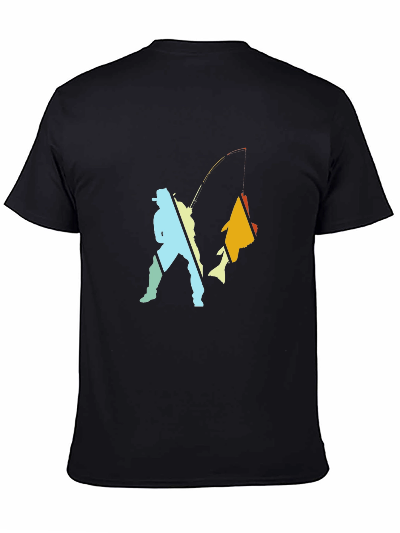 Fishing T-Shirt: Fisherman Catch Graphic Tee
