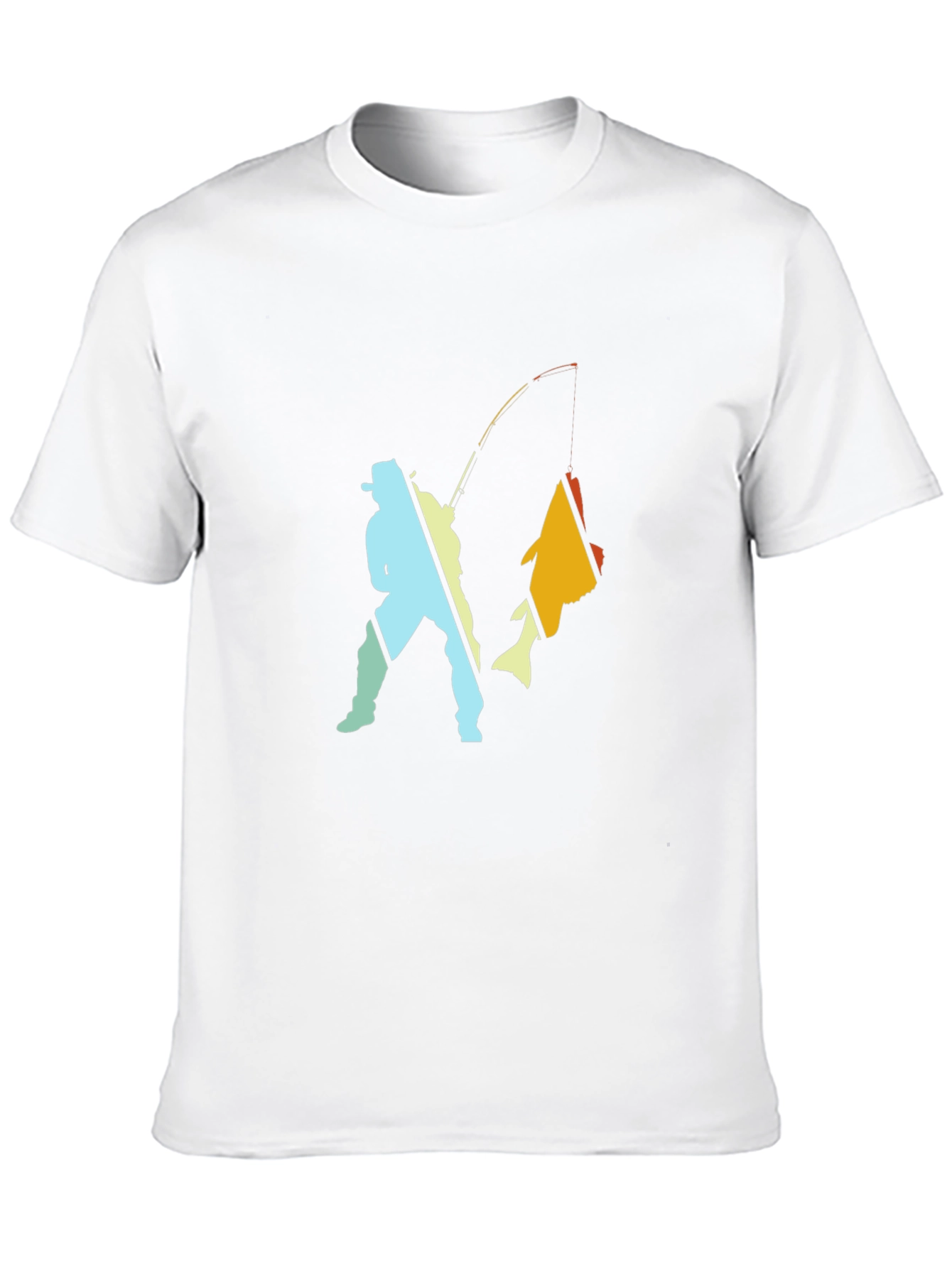 Fishing T-Shirt: Fisherman Catch Graphic Tee