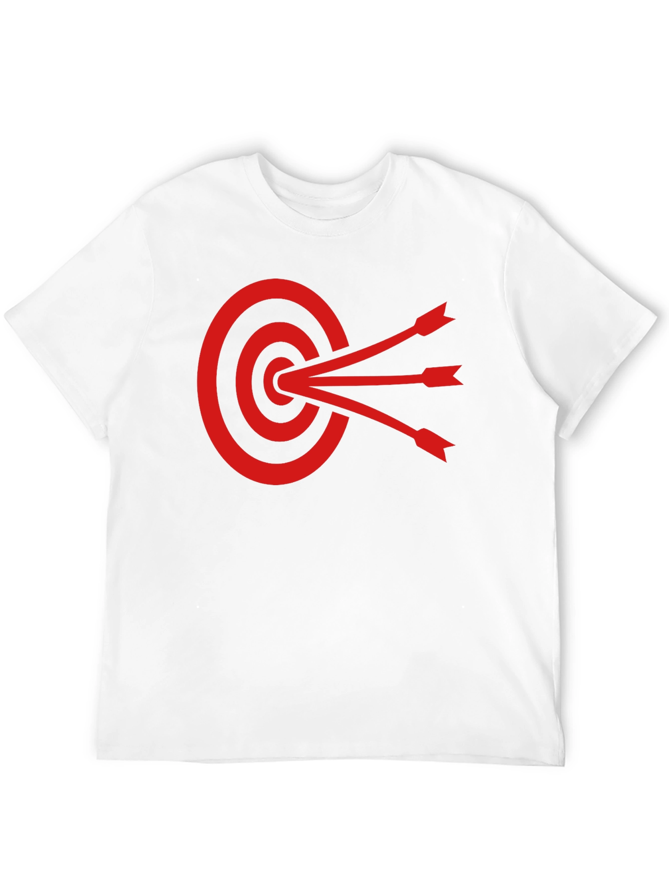 Target Practice Graphic Tee - Black Cotton Shirt