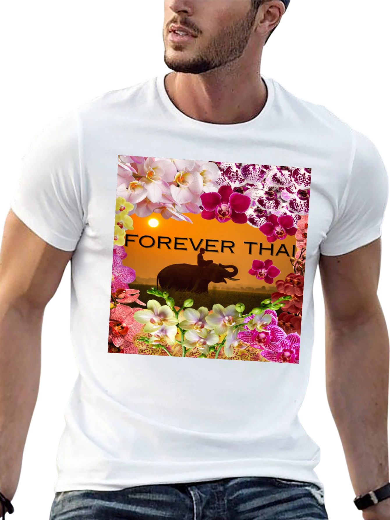 Forever Thai Elephant Orchid T-Shirt
