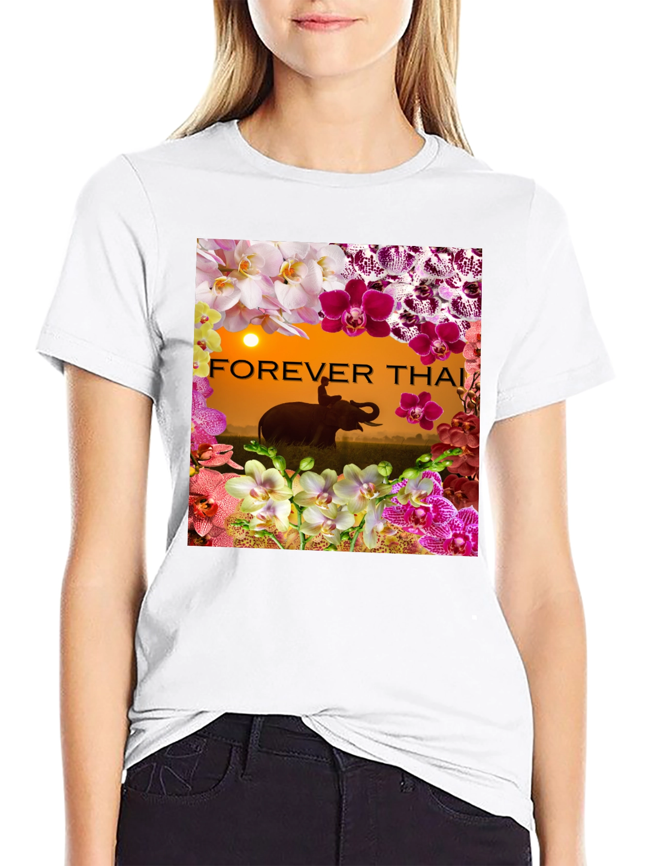 Forever Thai Elephant Orchid T-Shirt