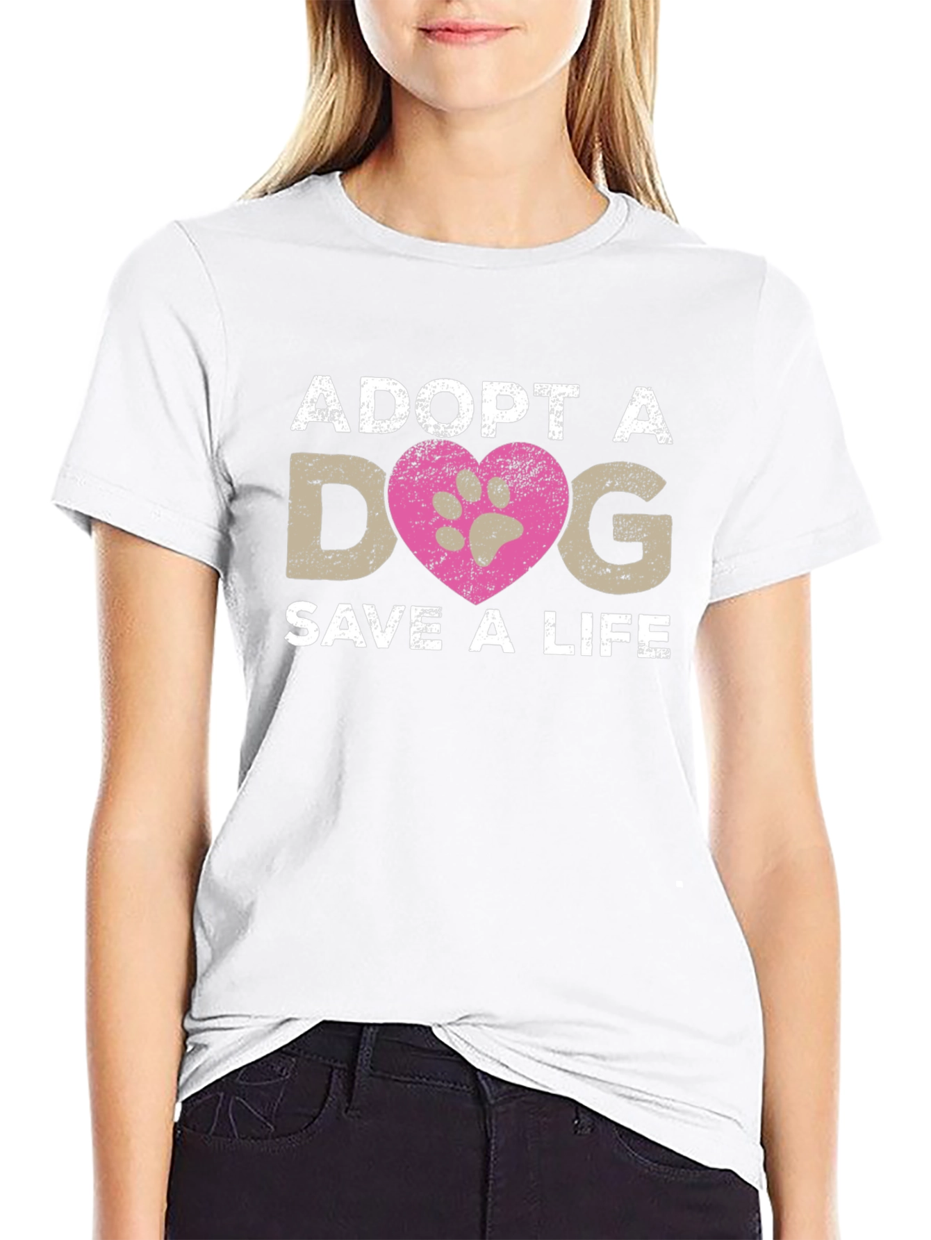 Adopt a Dog Save a Life T-Shirt