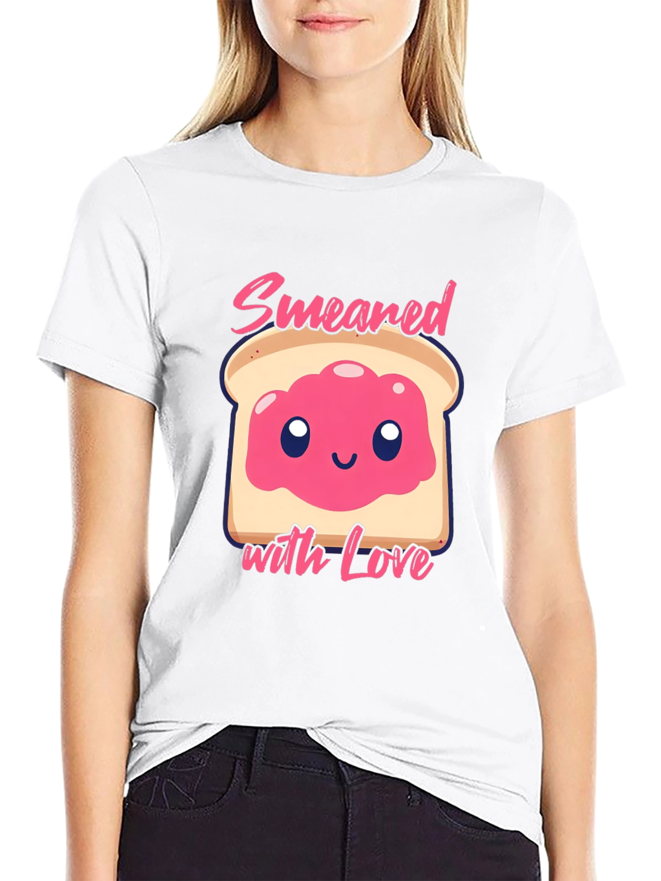 Smear with Love T-Shirt Funny Foodie Graphic Tee